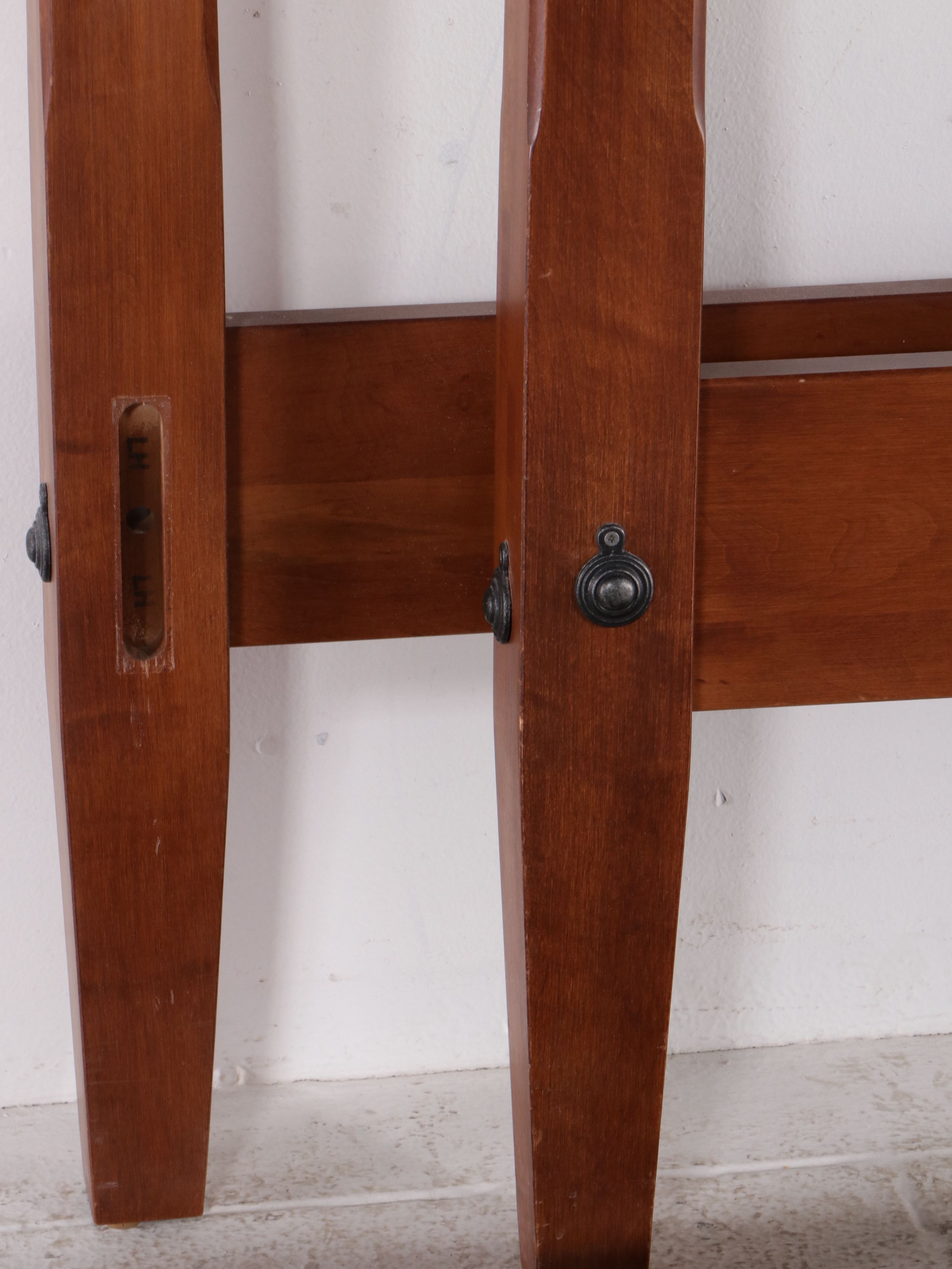 Ethan Allen Country Colors Federal Style Cherry Finish Four-Poster Bed