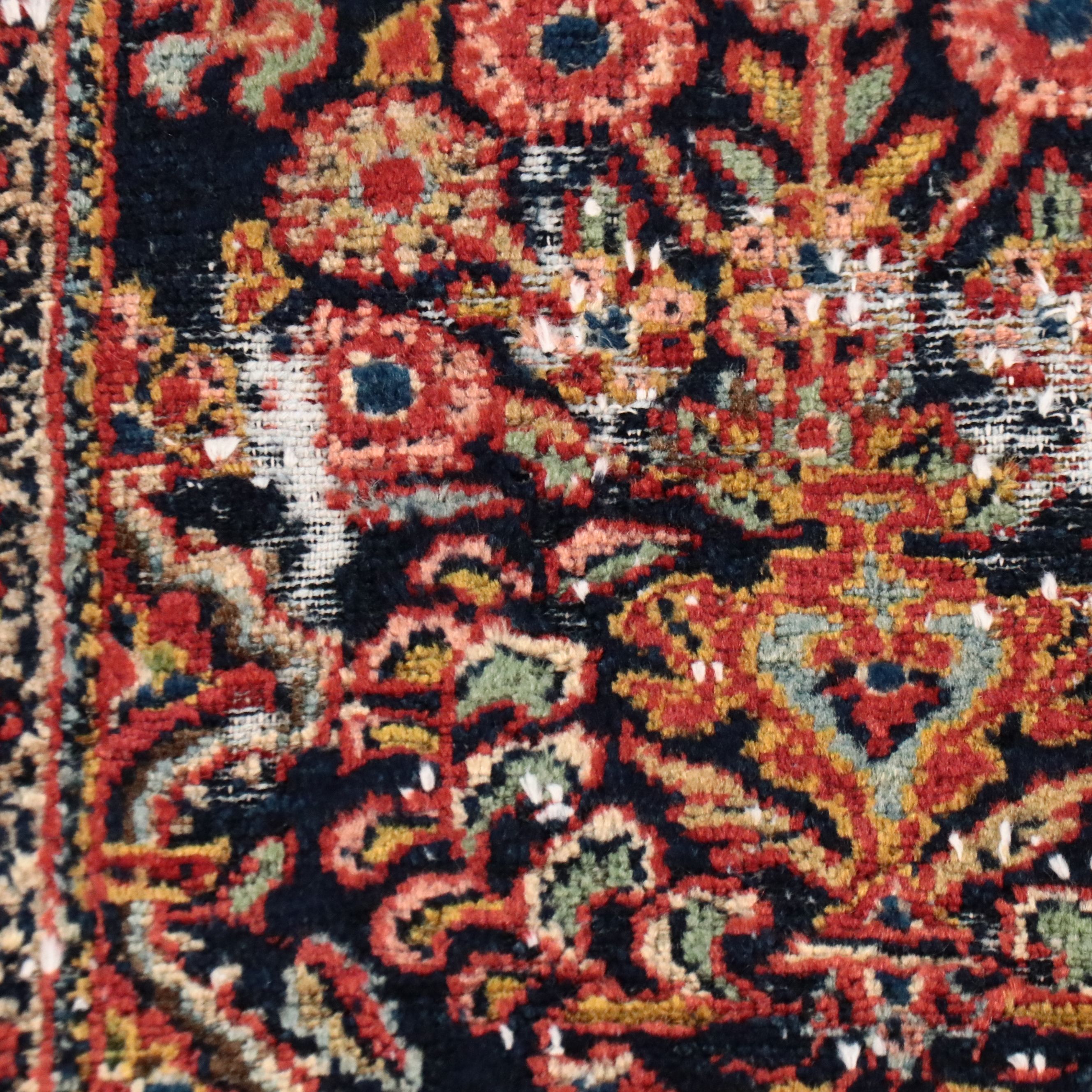 3'9 x 6'2 Hand-Knotted Persian Bakhtiari Area Rug