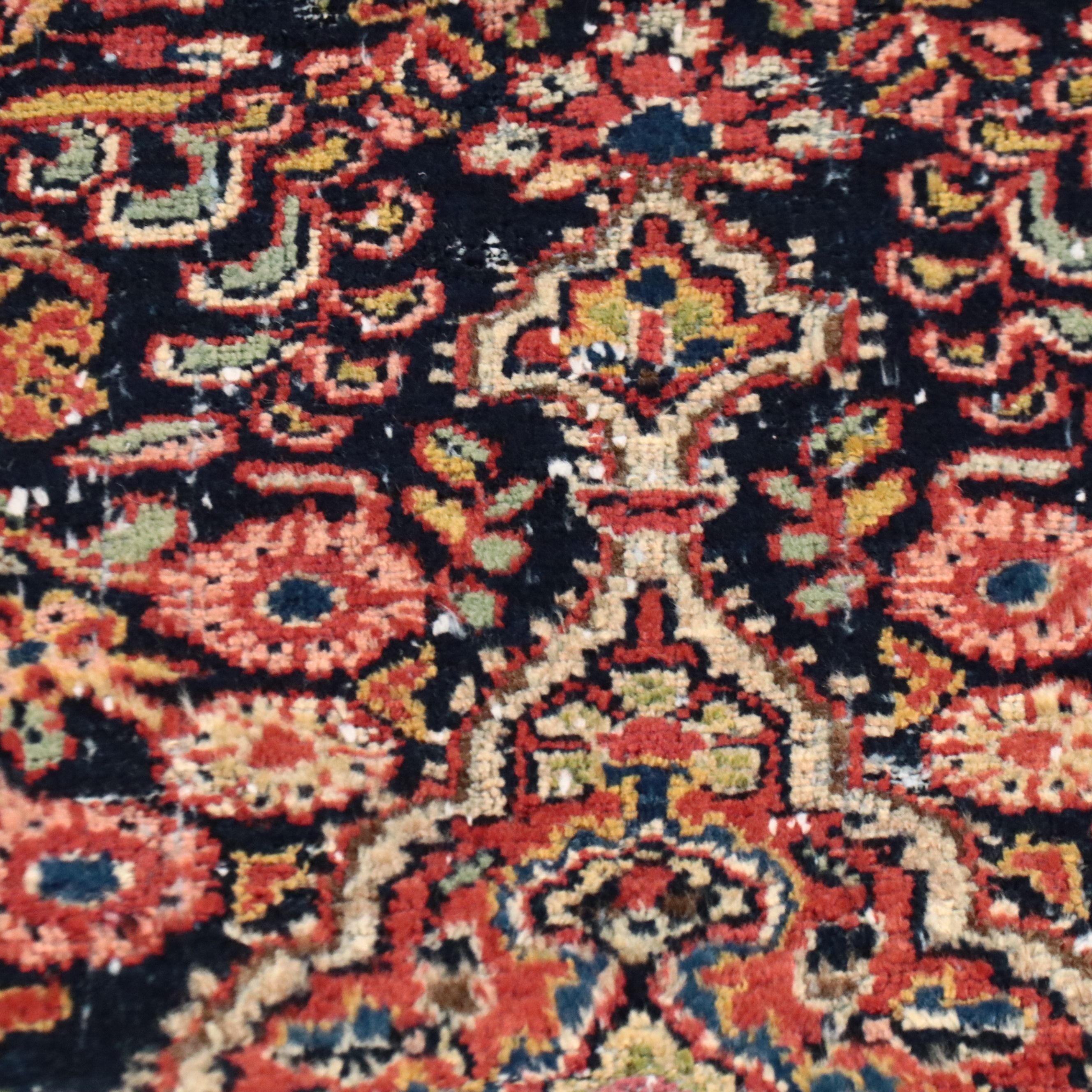 3'9 x 6'2 Hand-Knotted Persian Bakhtiari Area Rug