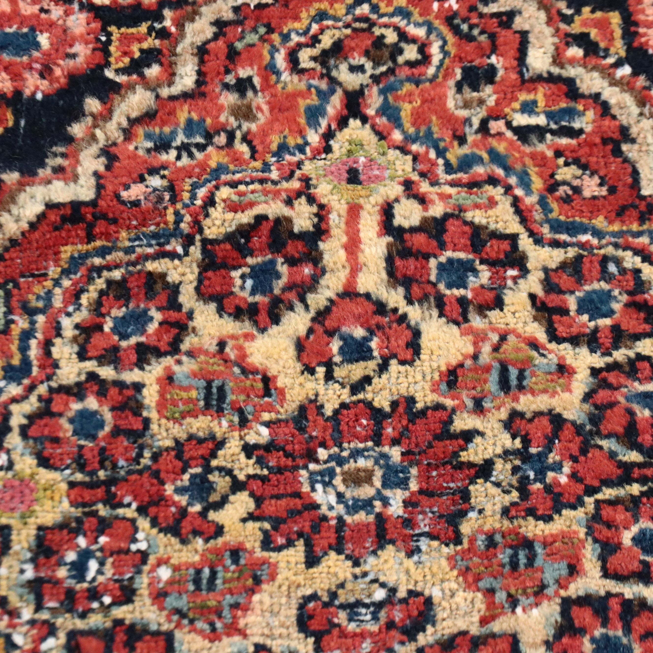 3'9 x 6'2 Hand-Knotted Persian Bakhtiari Area Rug
