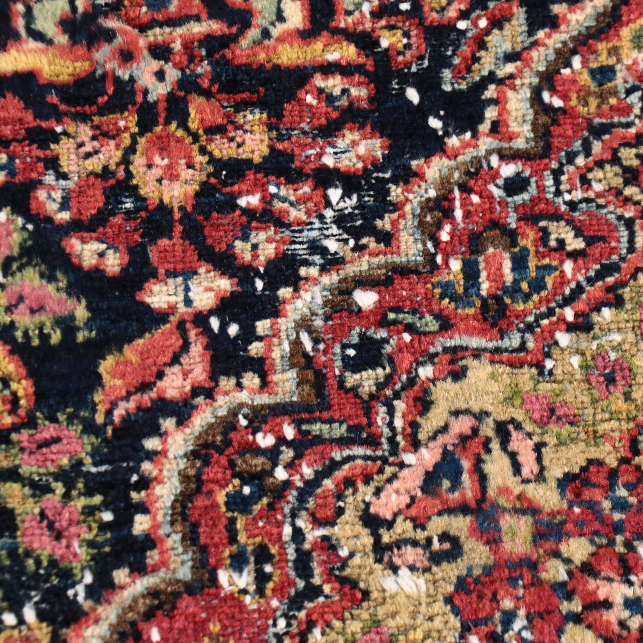 3'9 x 6'2 Hand-Knotted Persian Bakhtiari Area Rug