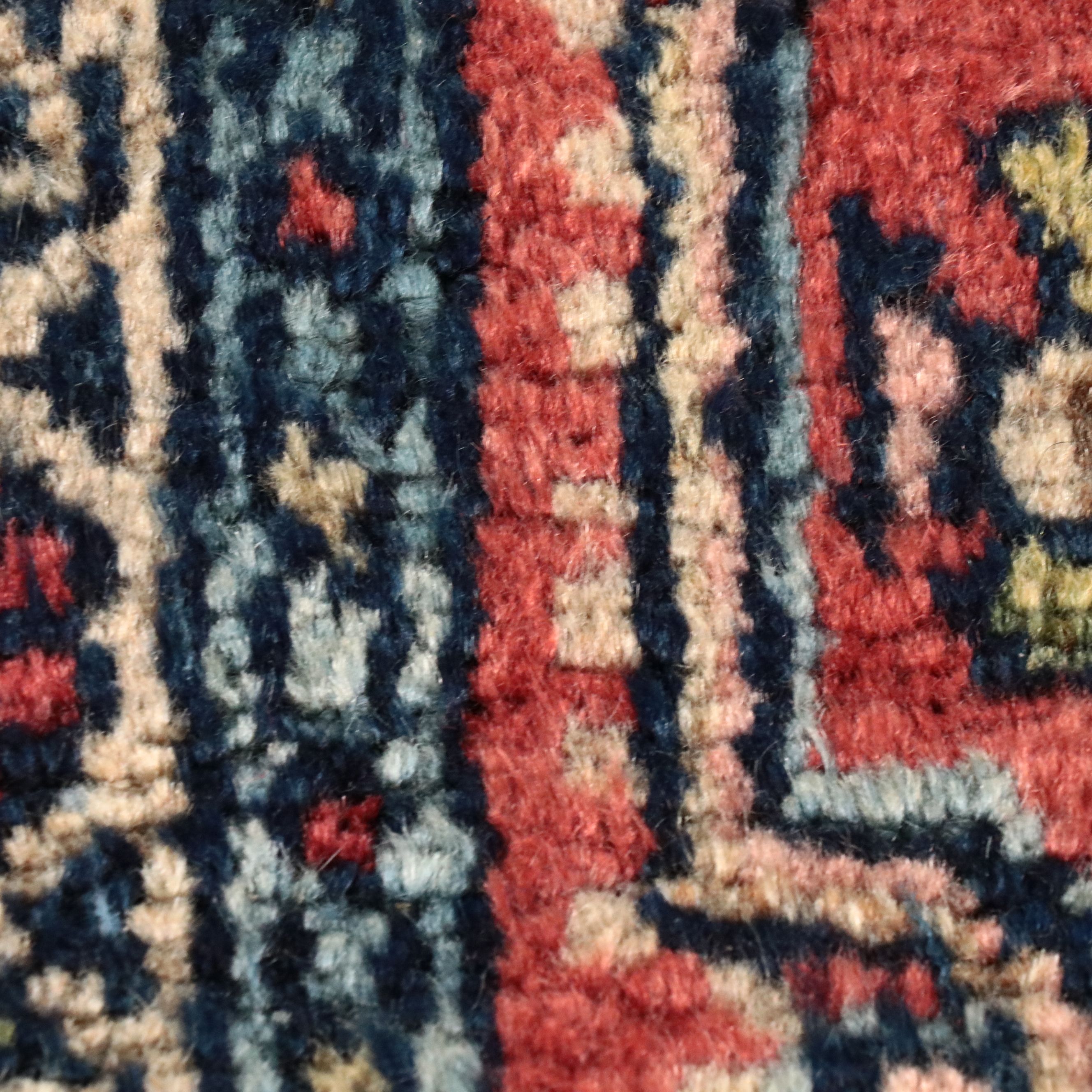 3'9 x 6'2 Hand-Knotted Persian Bakhtiari Area Rug