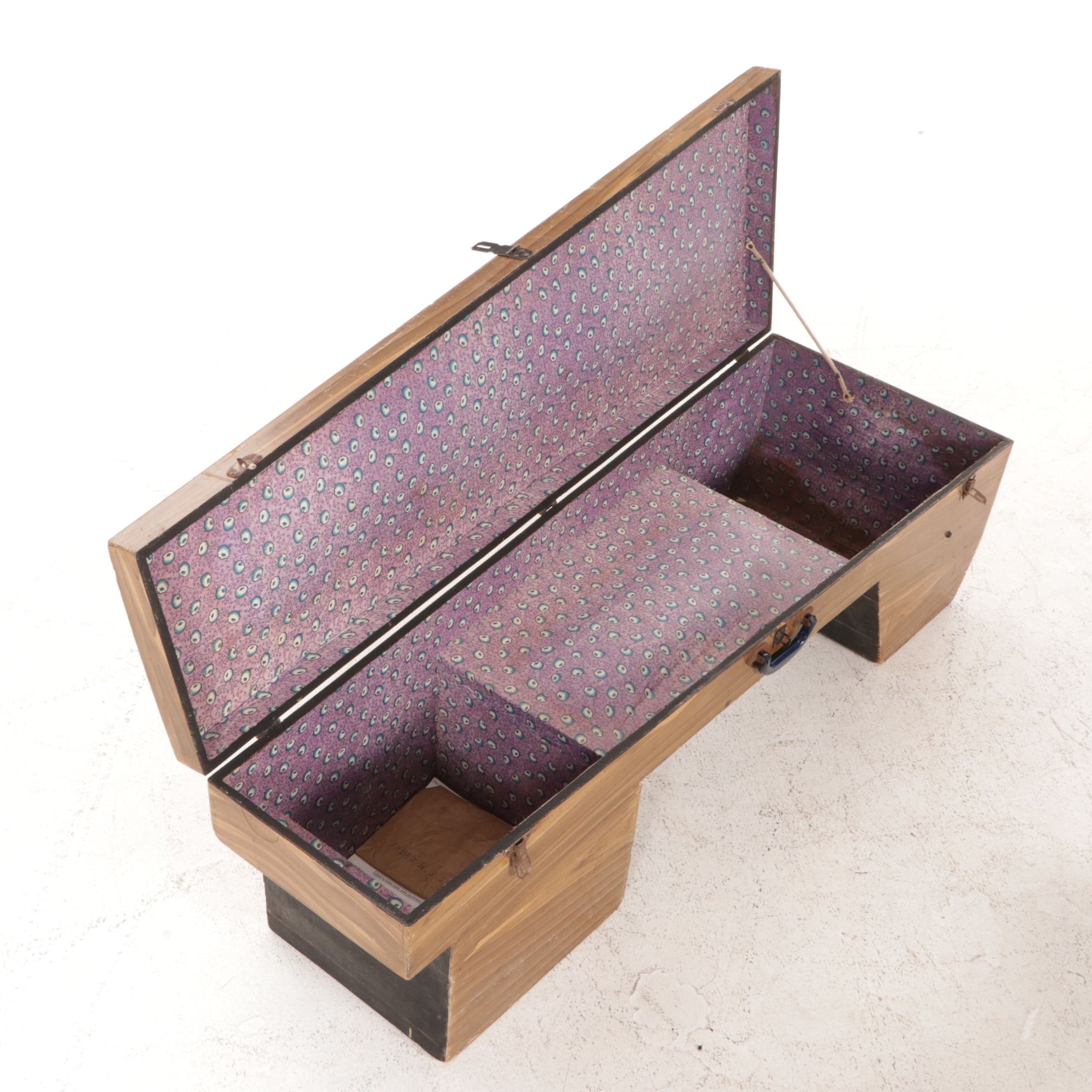 Mohan Singh & Co. Sitar with Bone Inlay and Rose Carving with Case, Circa 1950