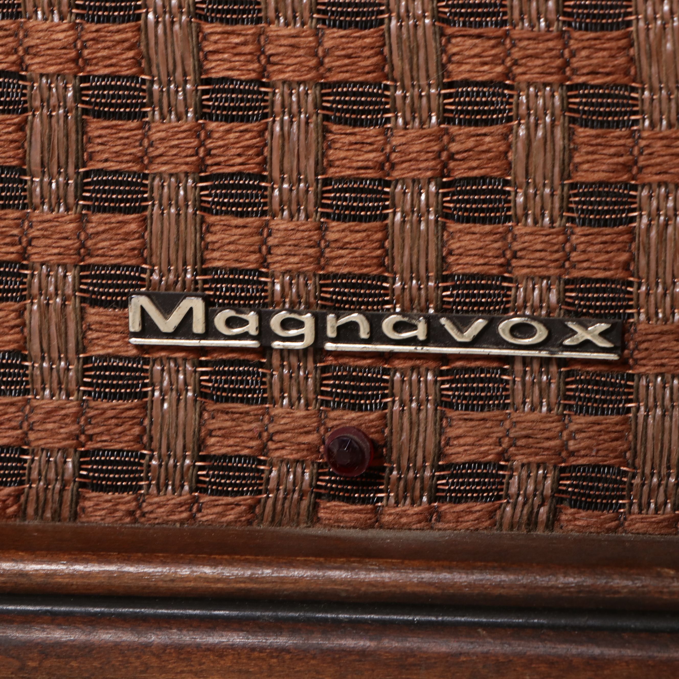 Magnavox Console with Micromatic Record Player, AM/FM Tuner, Mid/Late 20th C.