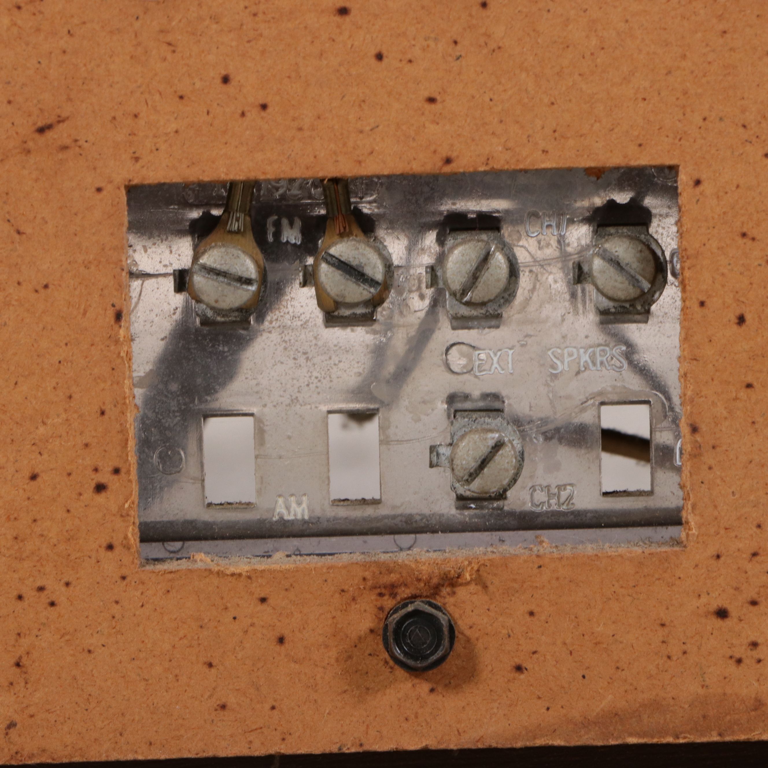 Magnavox Console with Micromatic Record Player, AM/FM Tuner, Mid/Late 20th C.