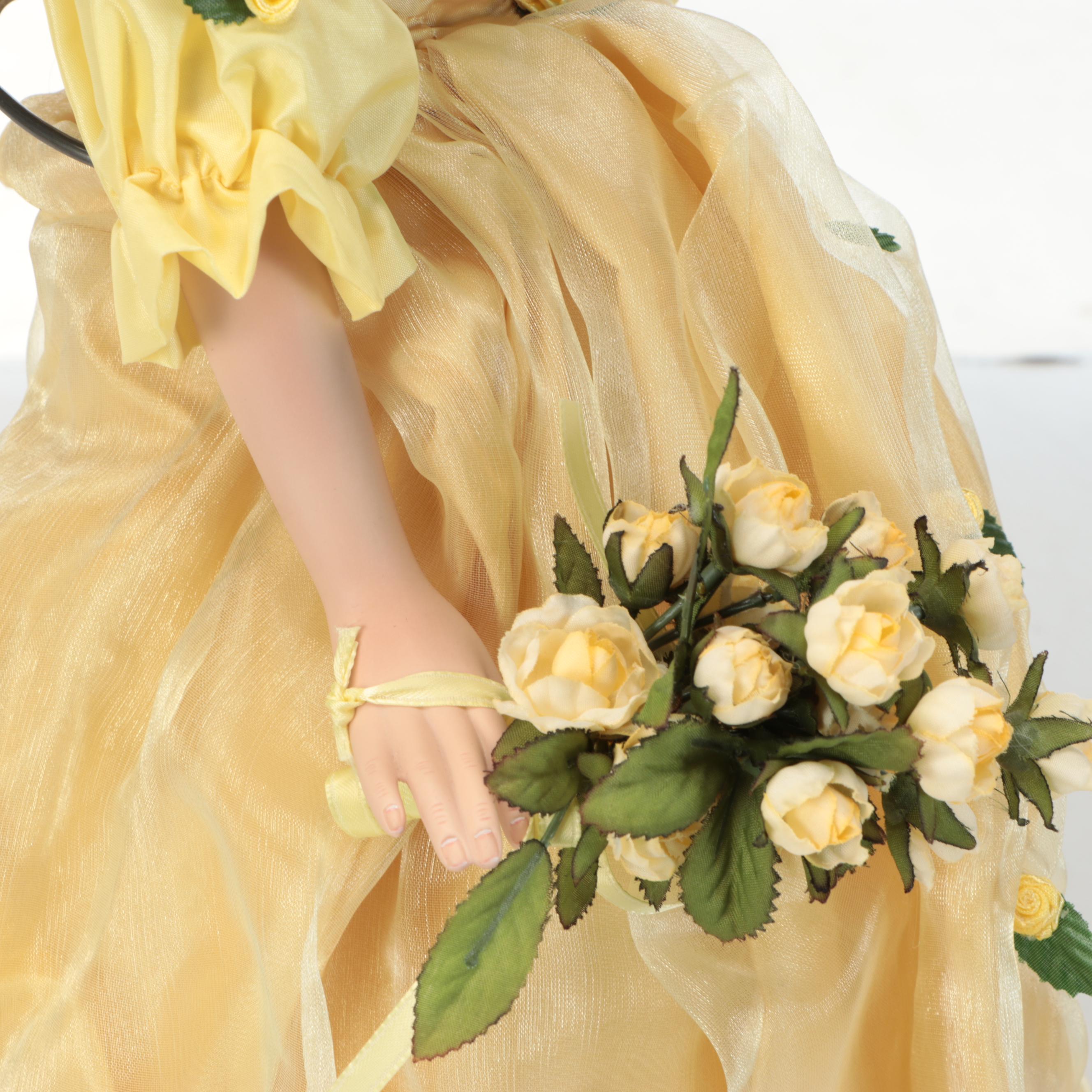 Paradise Galleries, Three Heart, and Morgan Brittany Porcelain Dolls