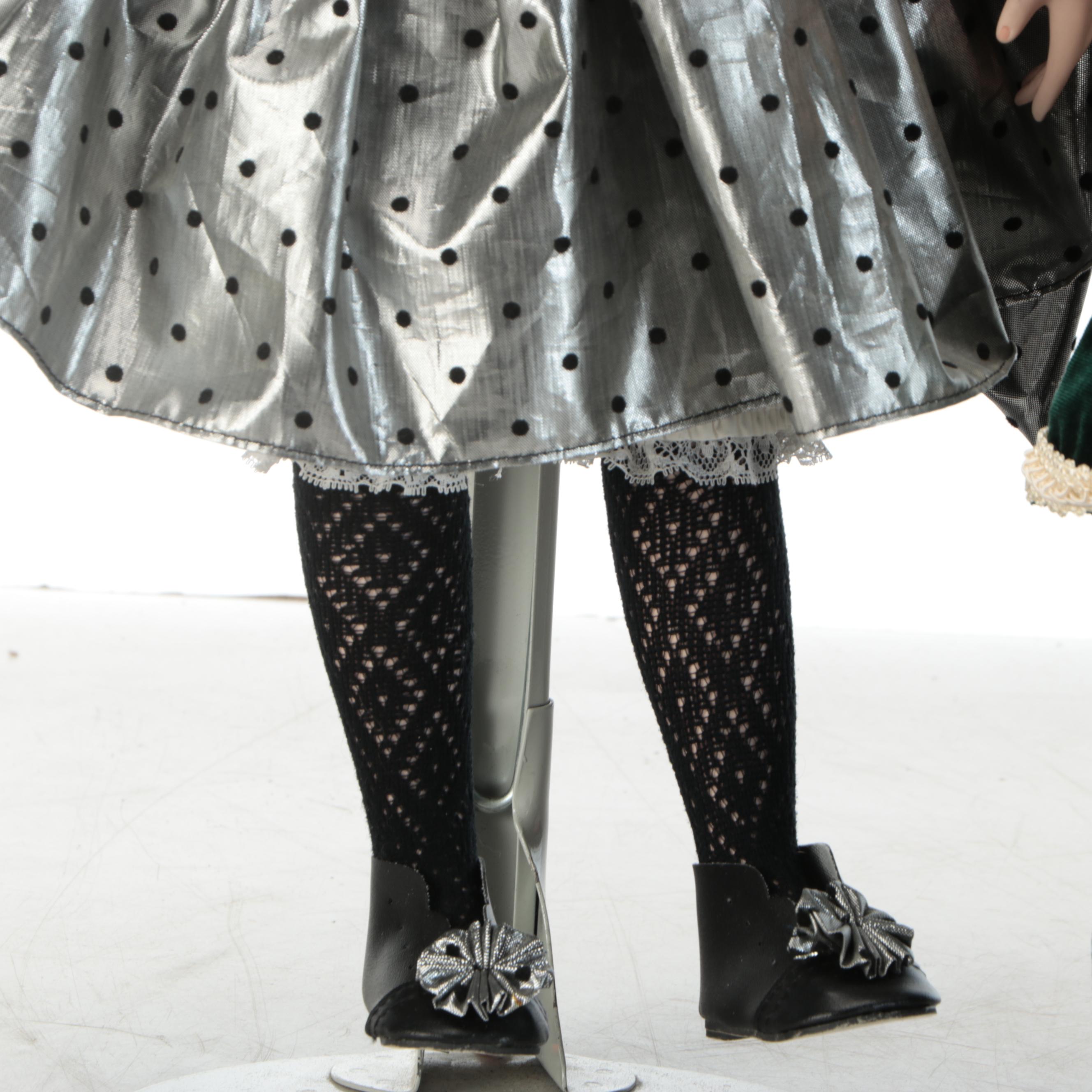 Paradise Galleries, Three Heart, and Morgan Brittany Porcelain Dolls