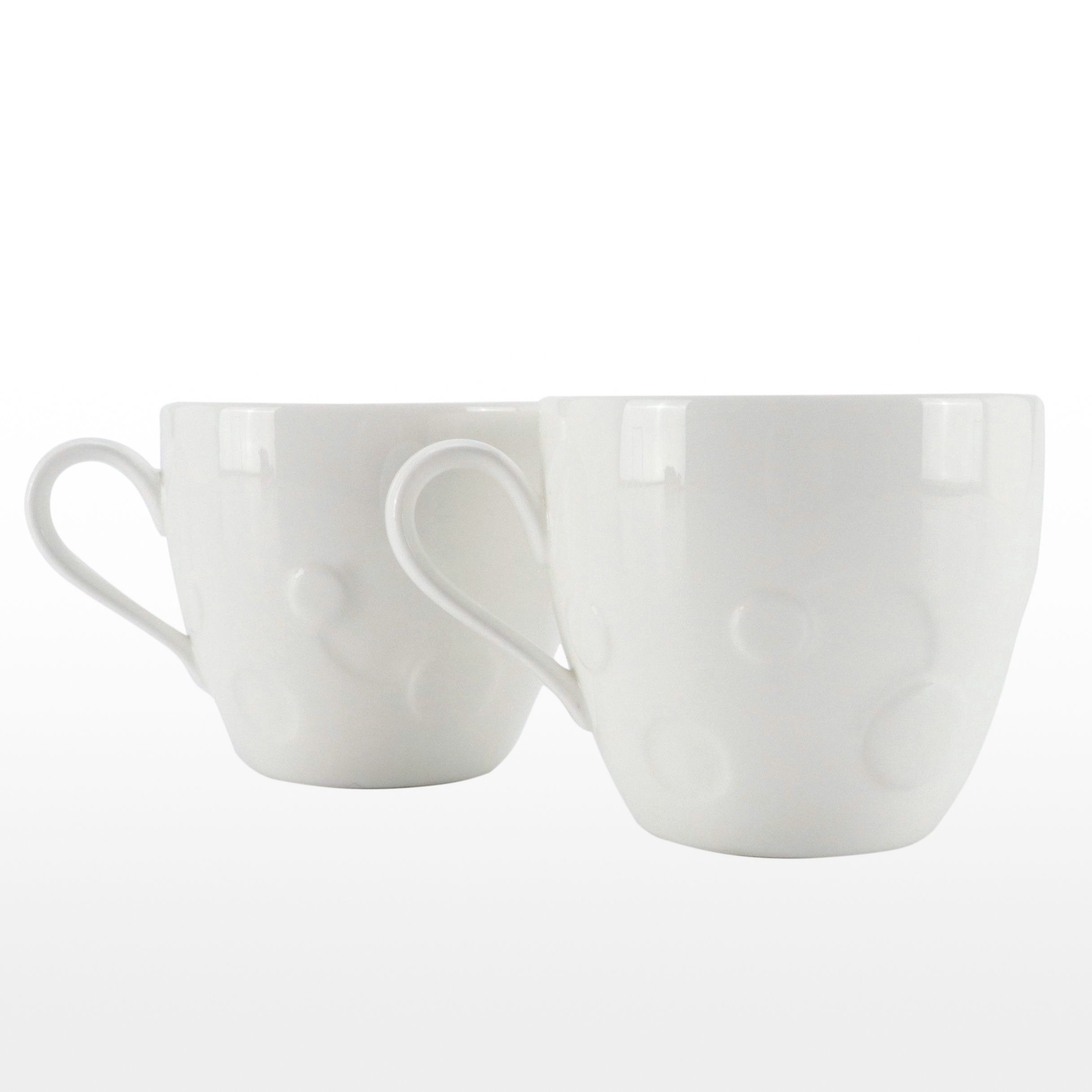 Tiffany & Co. "Tiffany Moons" Porcelain Mug Set in Box