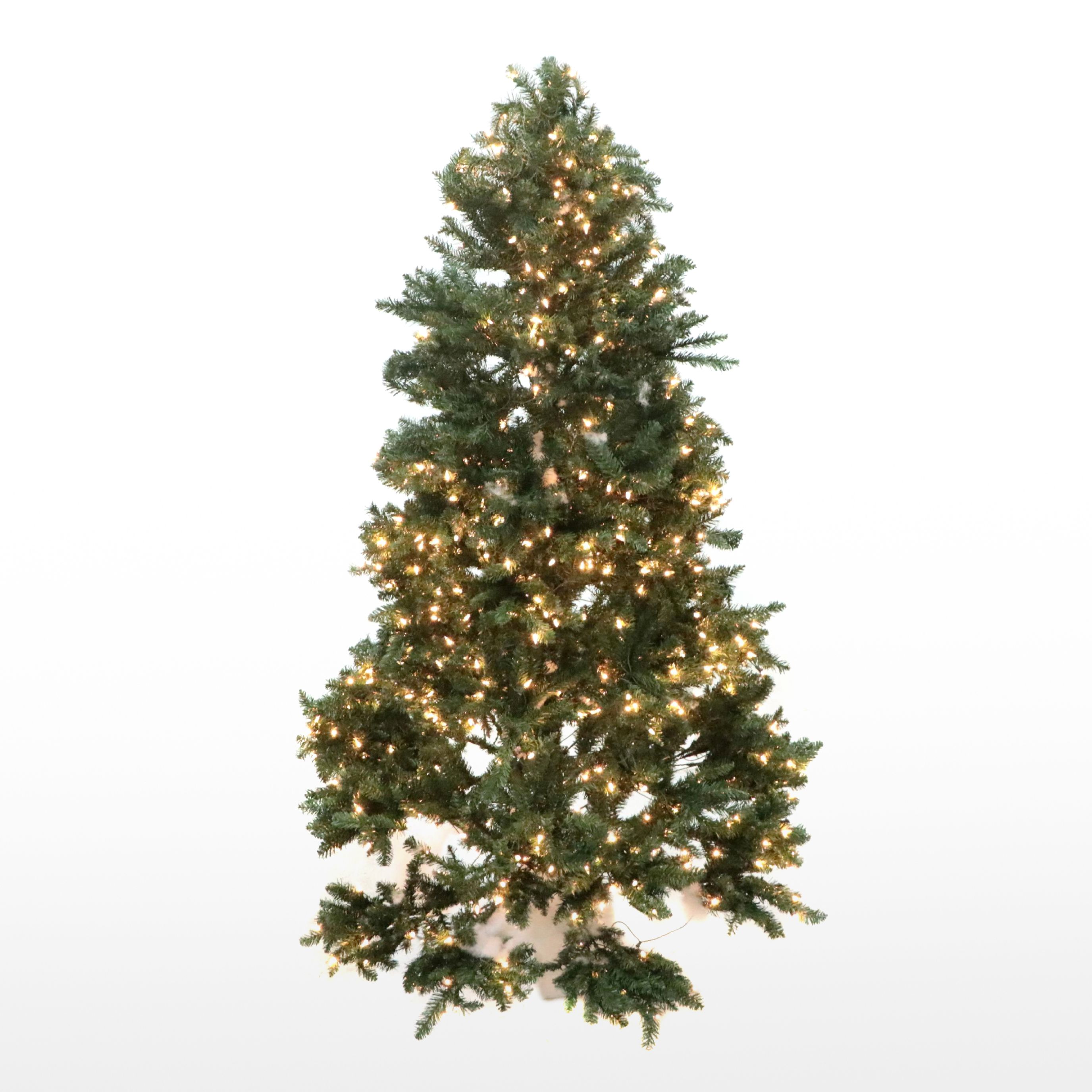 7'6 Pre-Lit Warm White Frasier Fir Christmas Tree with Remotes