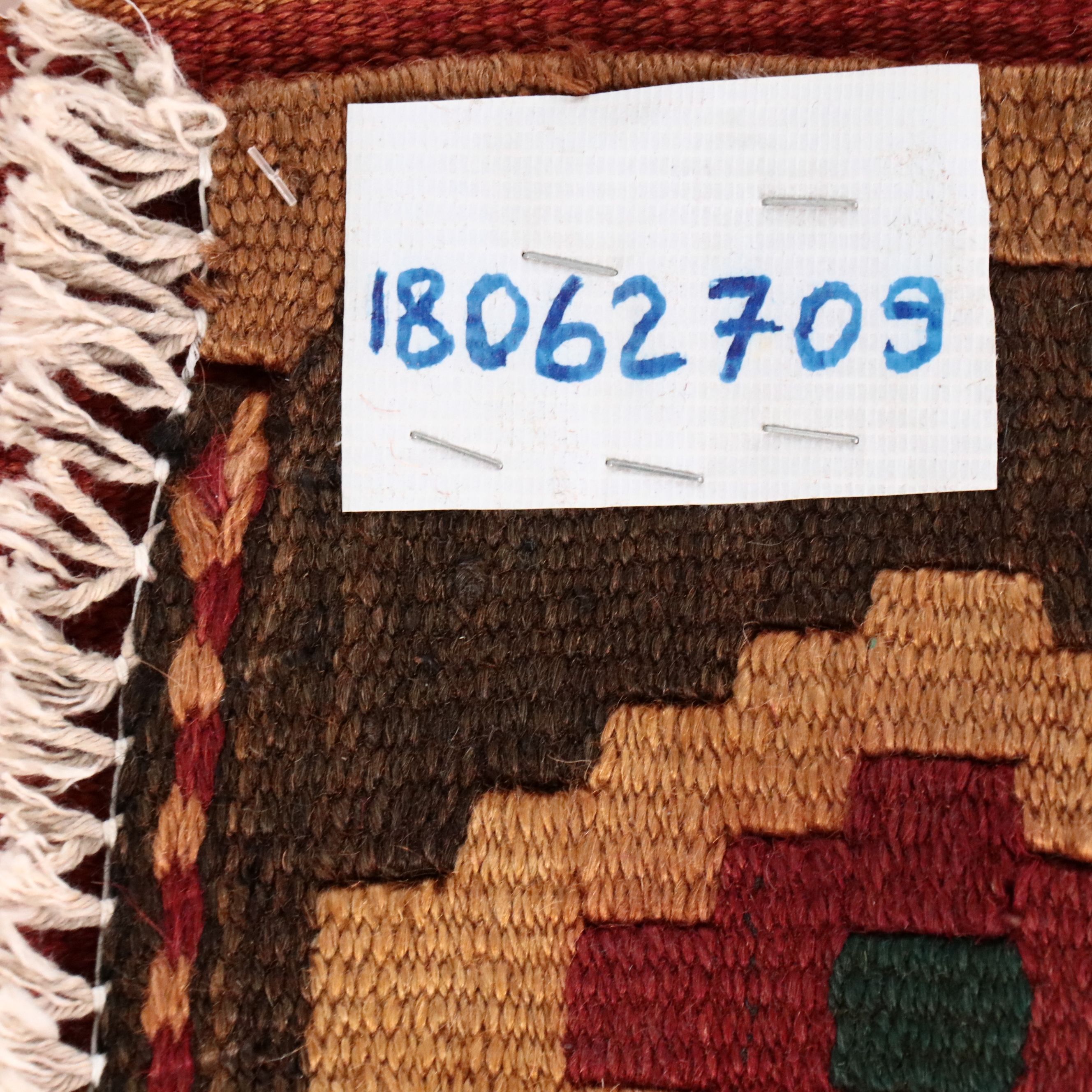 5'3 x 12'2 Handwoven Turkish Striped Kilim Long Rug