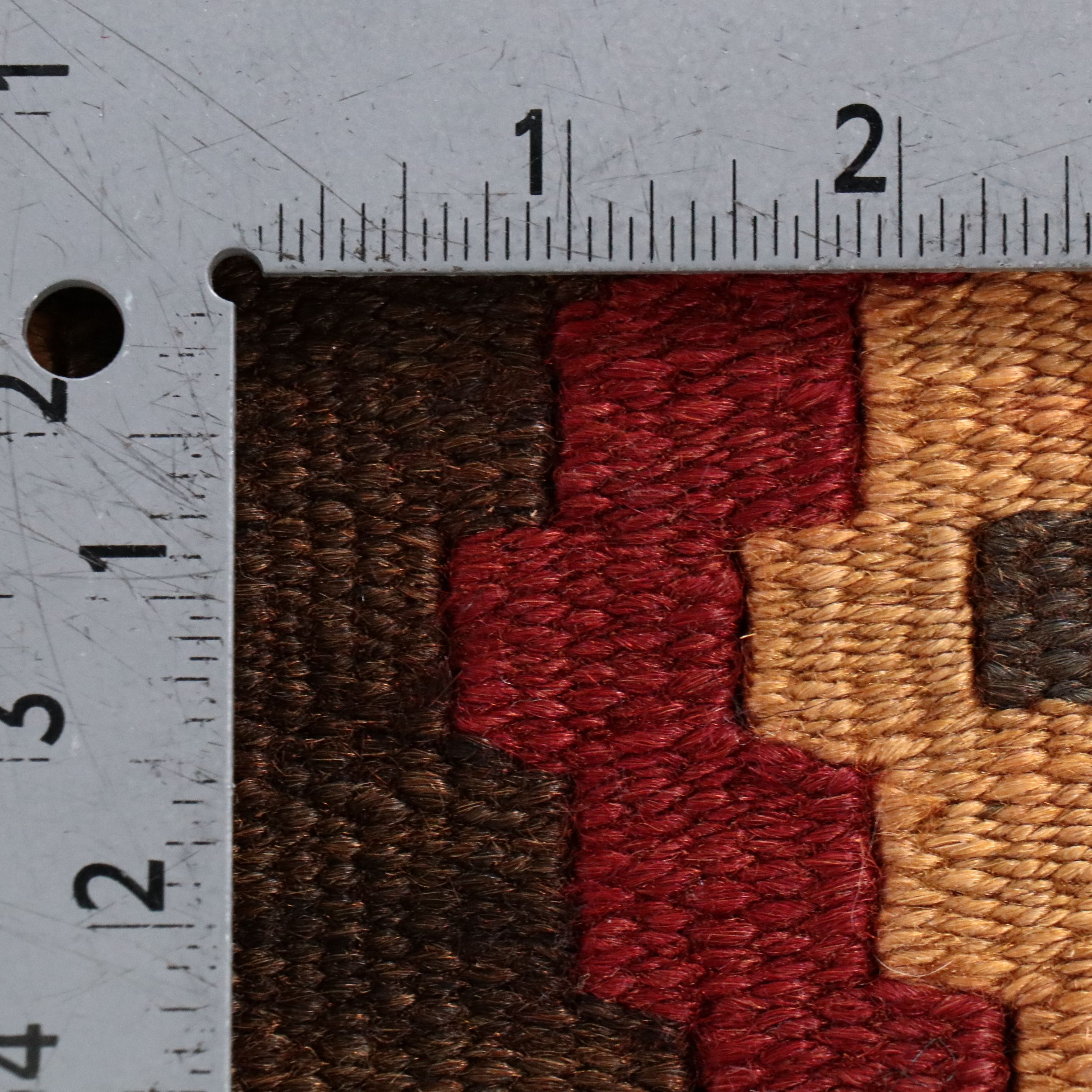 5'3 x 12'2 Handwoven Turkish Striped Kilim Long Rug