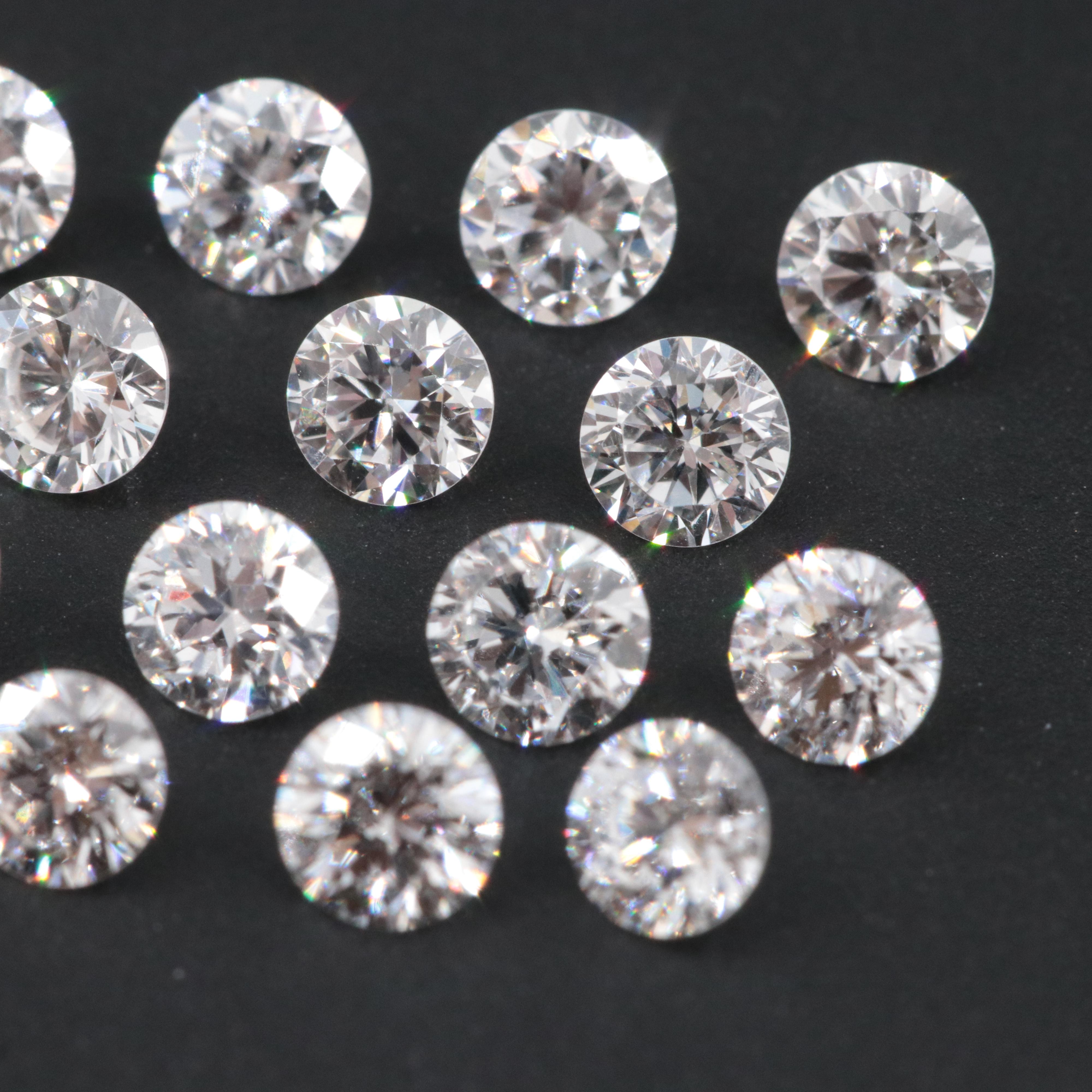 Loose 1.27 CTW Lab Grown Diamonds