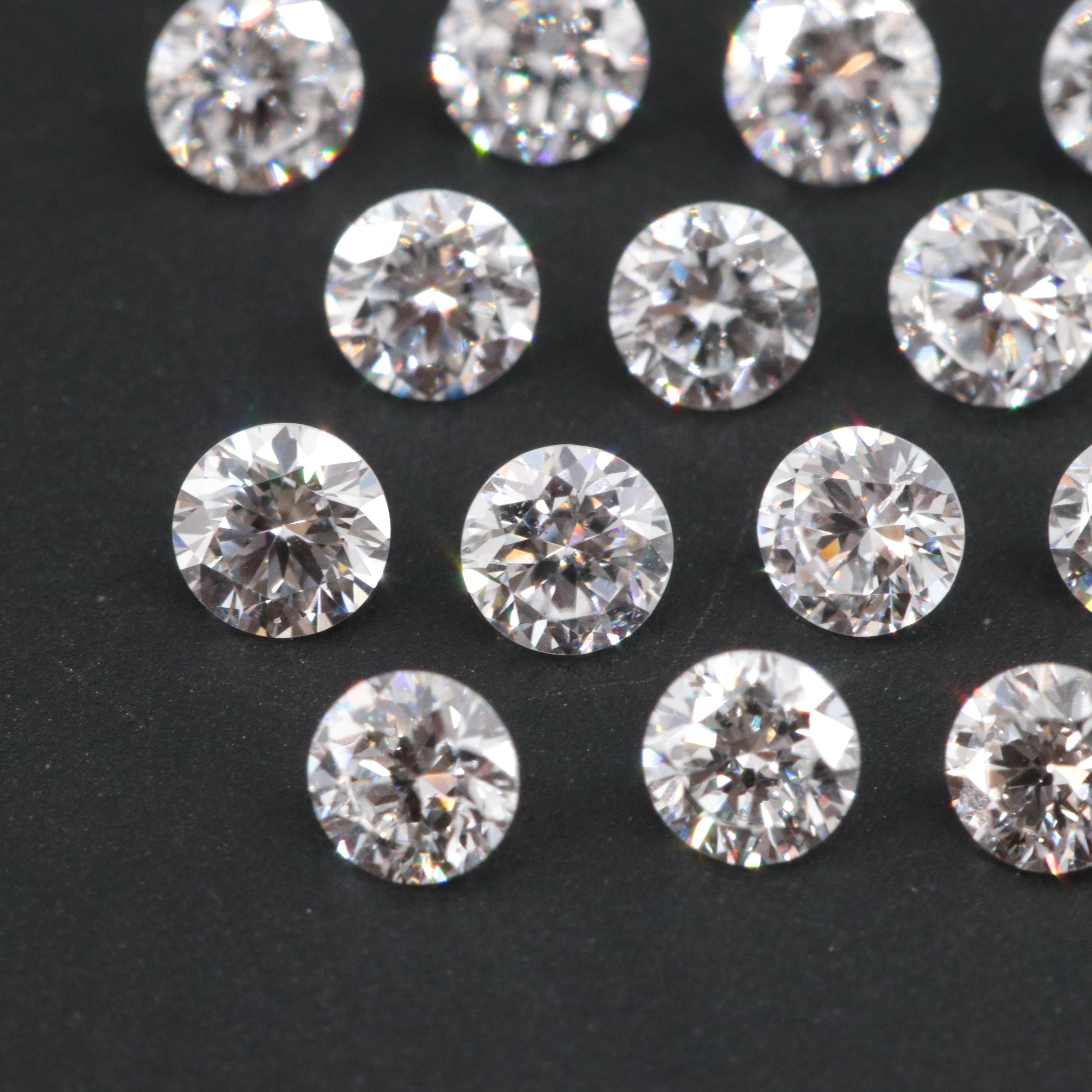 Loose 1.29 CTW Lab Grown Diamonds
