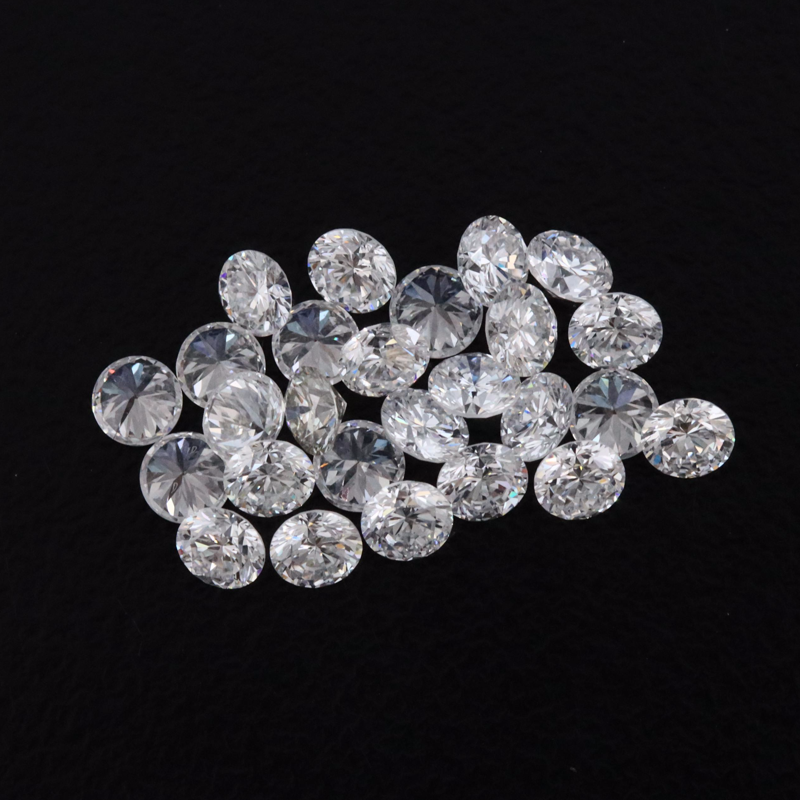 Loose 2.32 CTW Lab Grown Diamonds