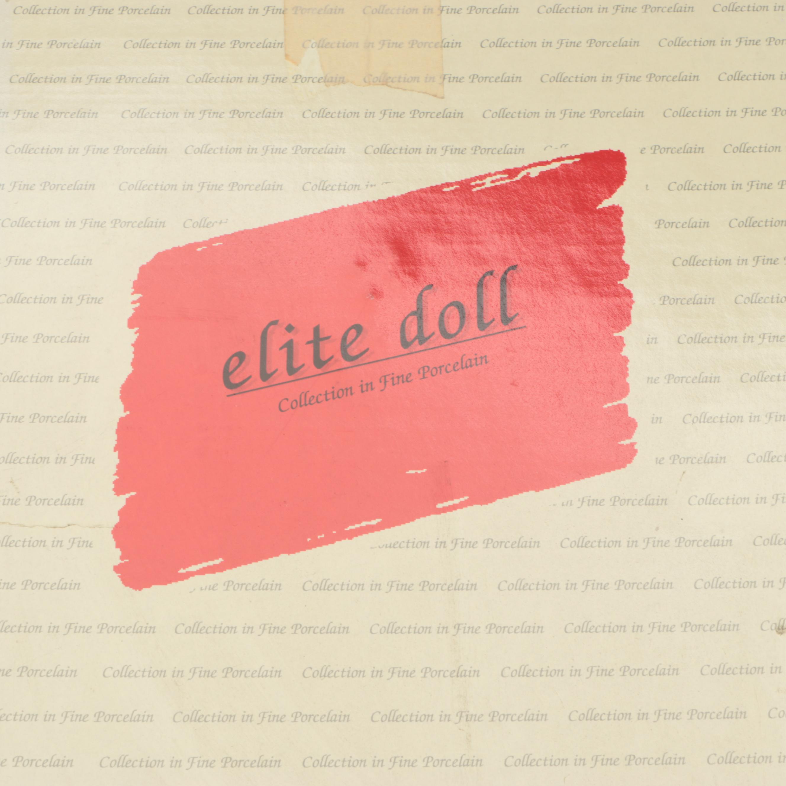 Margit Dassen Porcelain Doll with Heart & Soul Plastic Doll