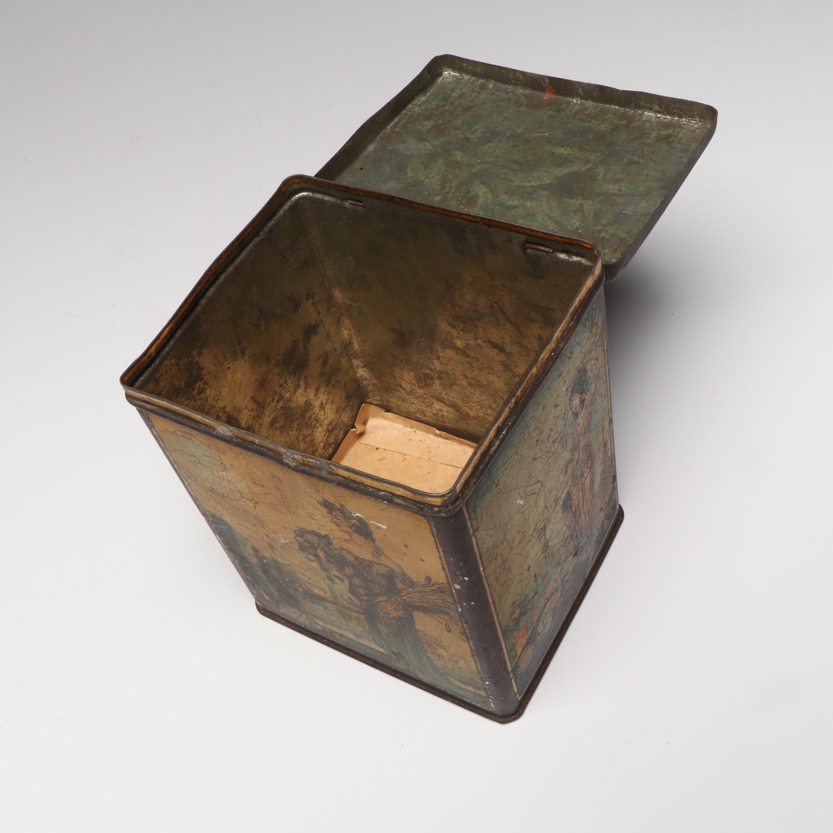 Vintage Tea Tins, Theater Binoculars, Philips Light Bulb Pocket Mirror and More