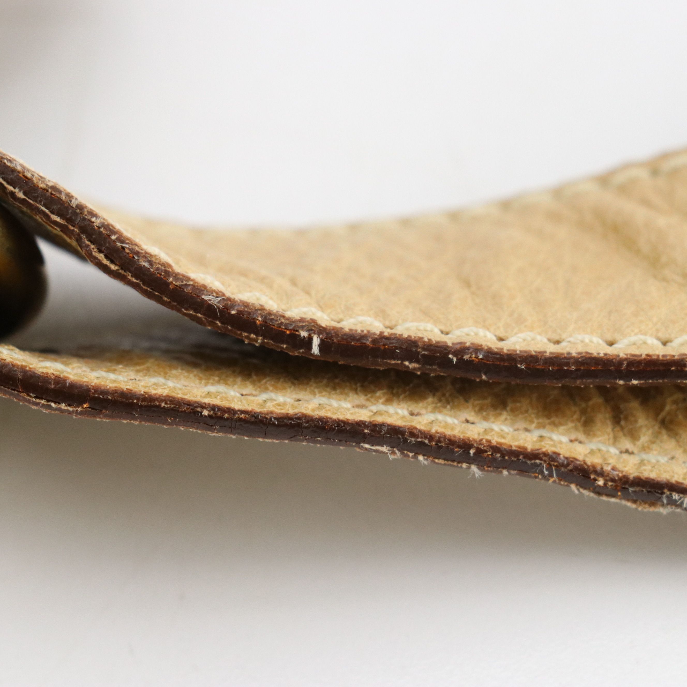 Chloé Large Crossbody Bag in Tan Calfskin Leather