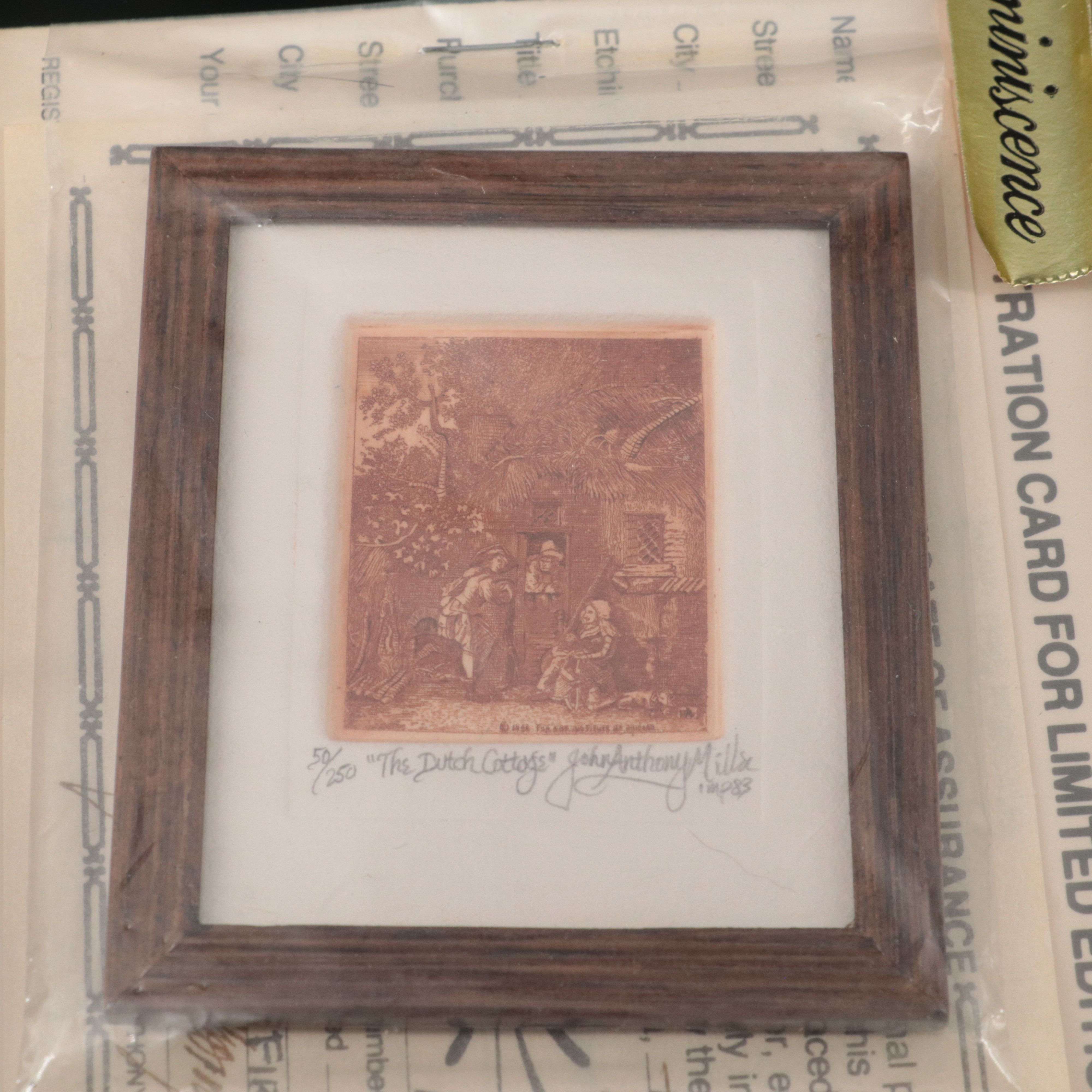 1968 U.S. Proof Set, Peanuts Currency, Medals, Etchings, and Postage Stamps