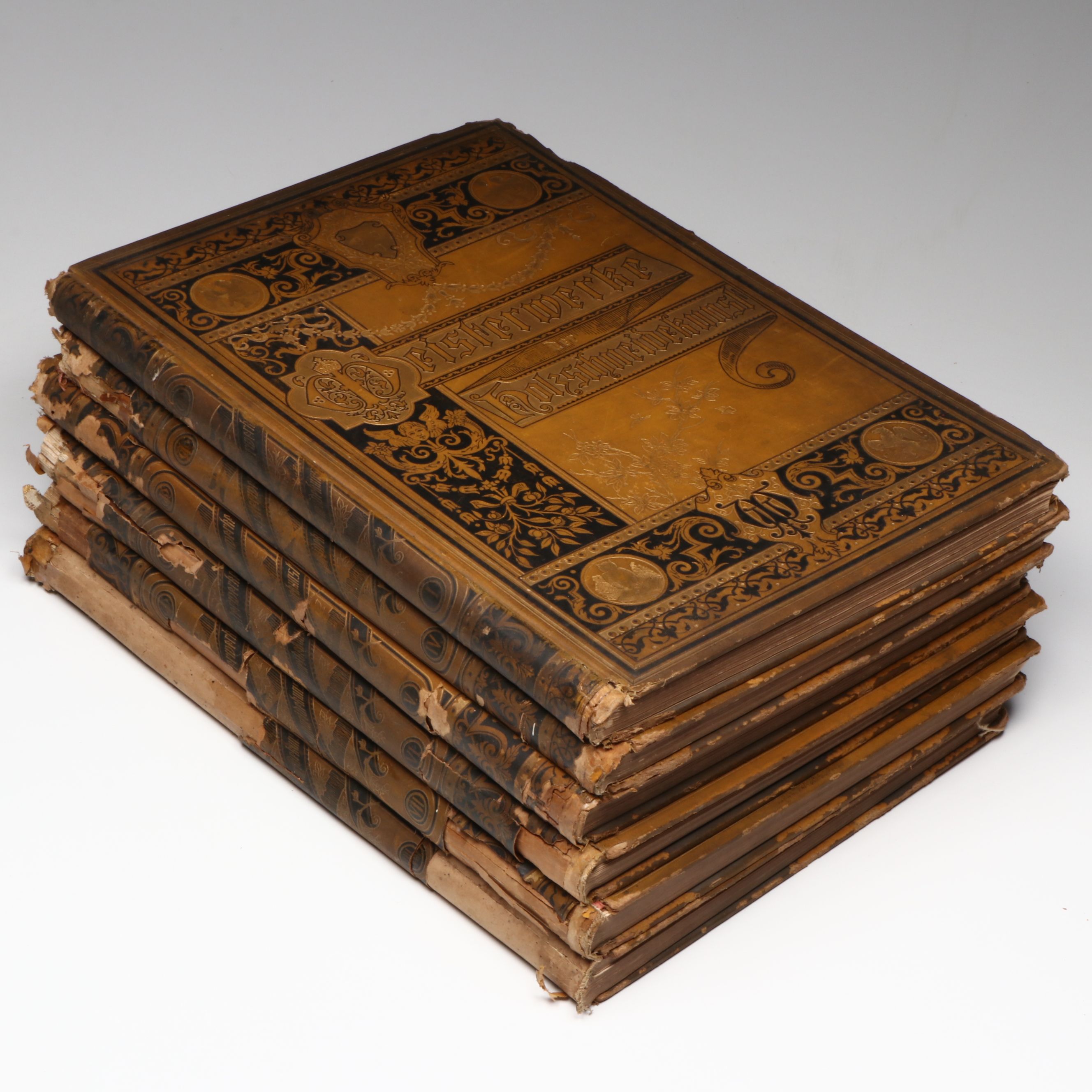 "Meisterwerke der Holzschneidekunst" Partial Set, Late 19th Century