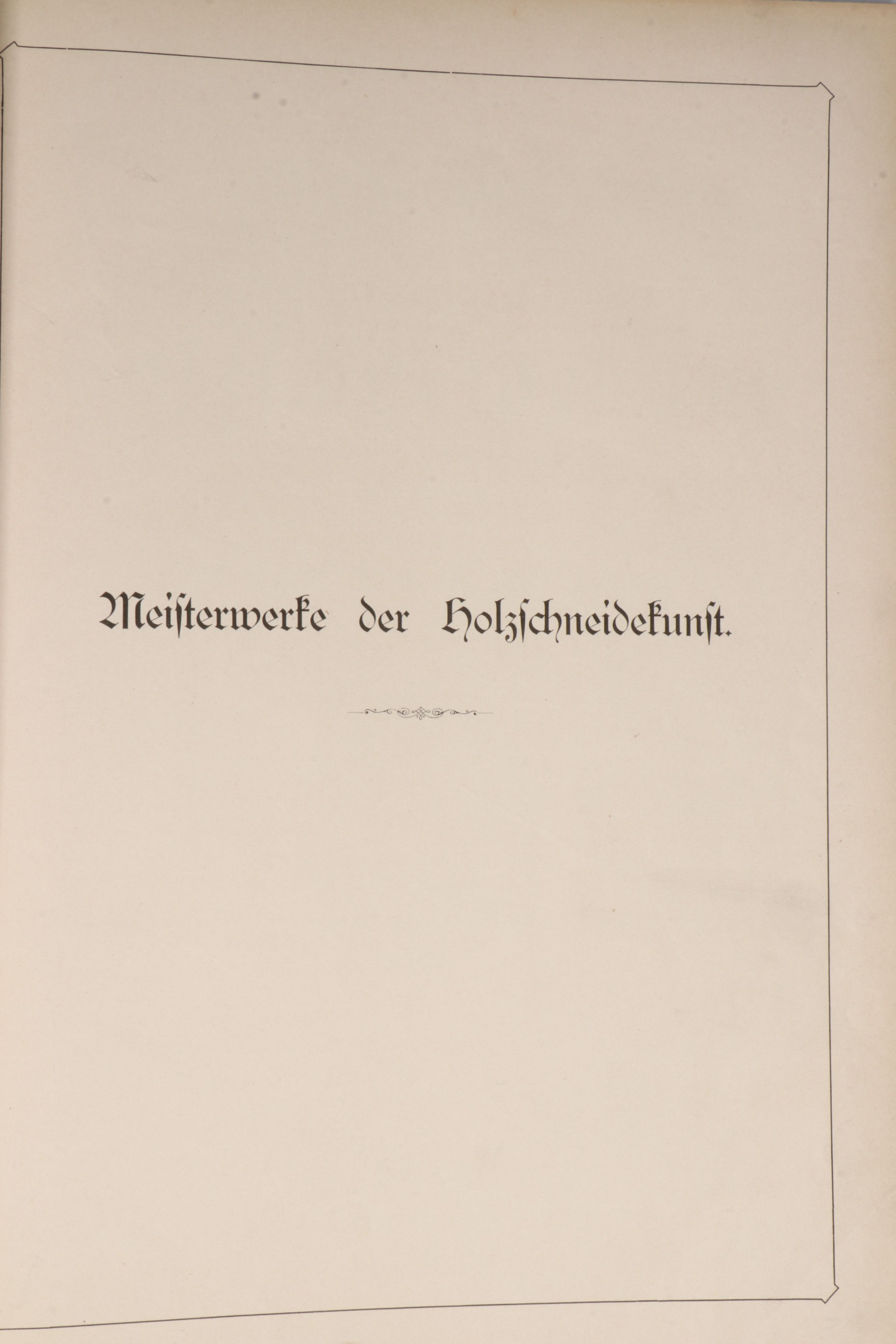 "Meisterwerke der Holzschneidekunst" Partial Set, Late 19th Century