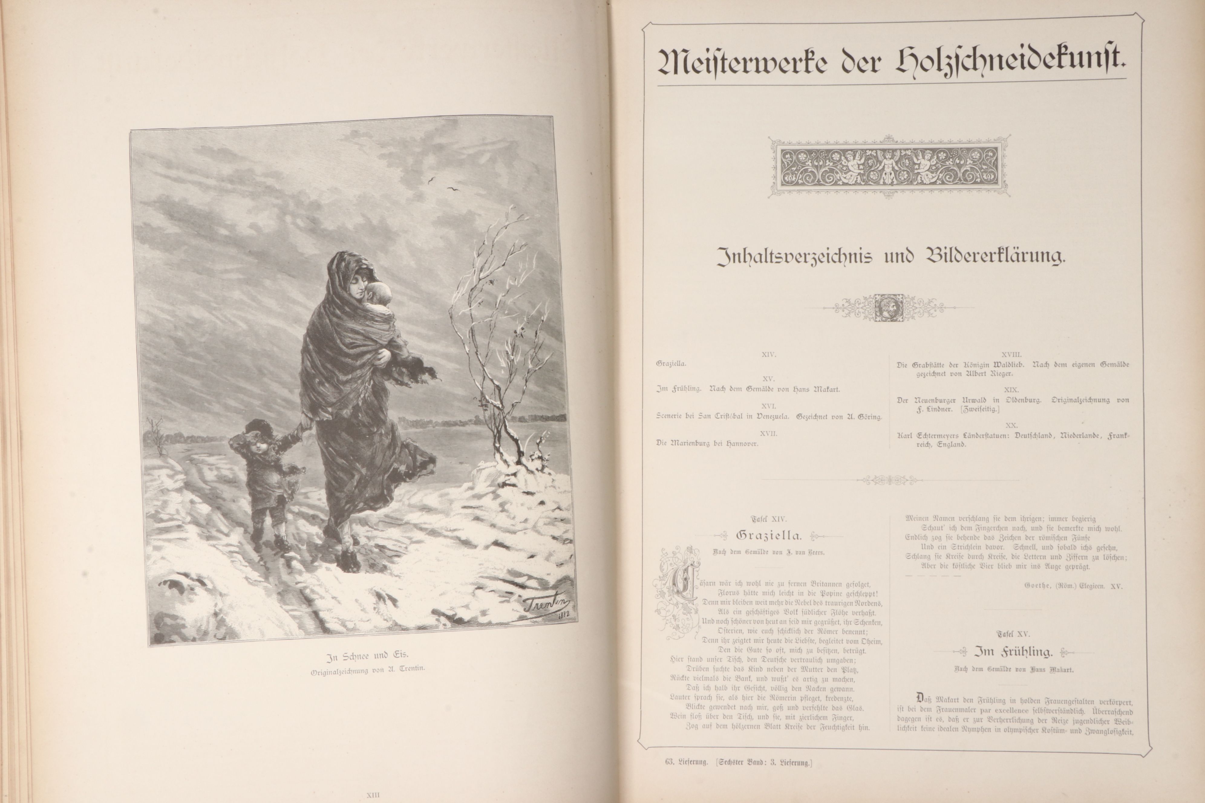 "Meisterwerke der Holzschneidekunst" Partial Set, Late 19th Century