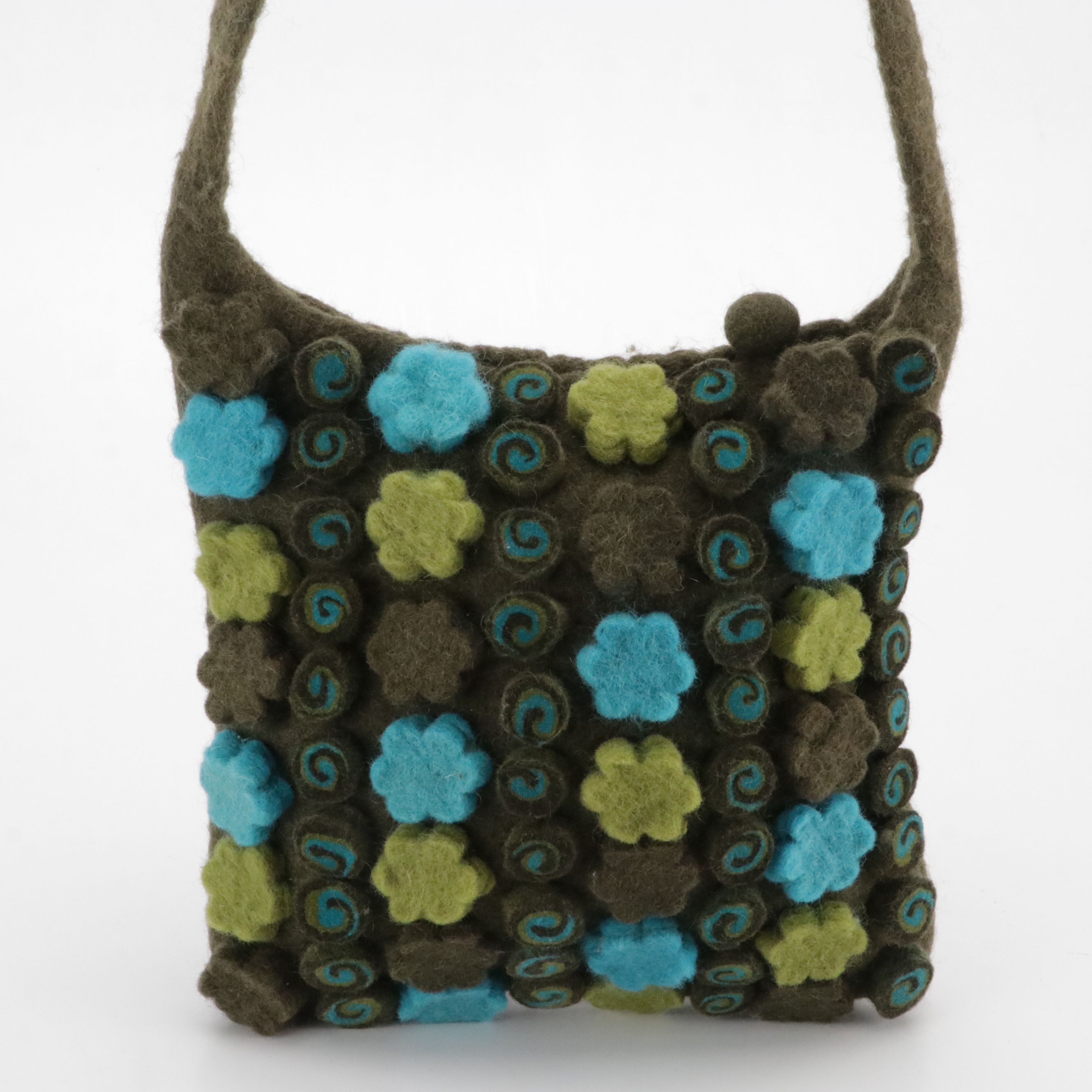 Rising Tide Wool Crossbody Bags and Other Wool Shoulder Bag
