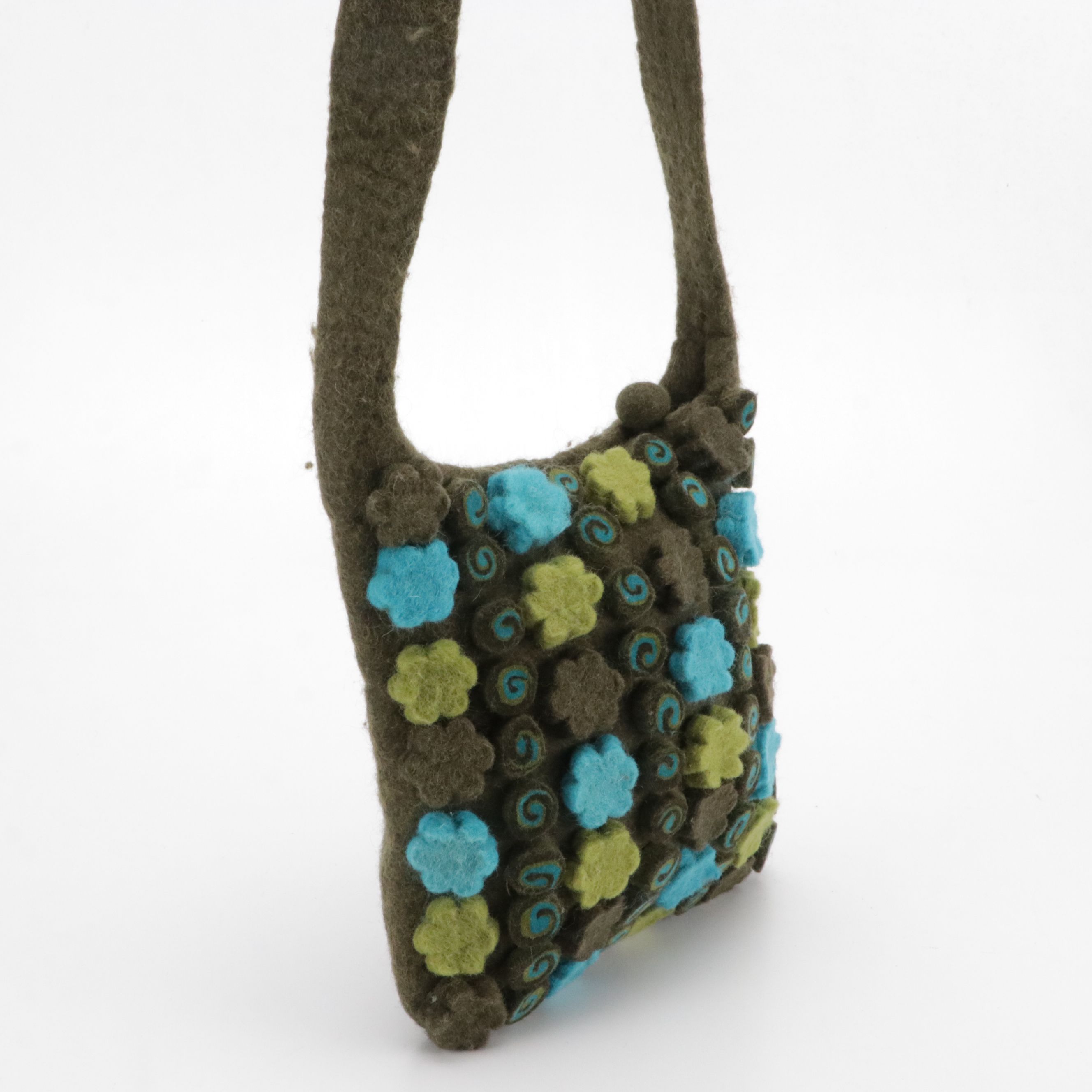 Rising Tide Wool Crossbody Bags and Other Wool Shoulder Bag