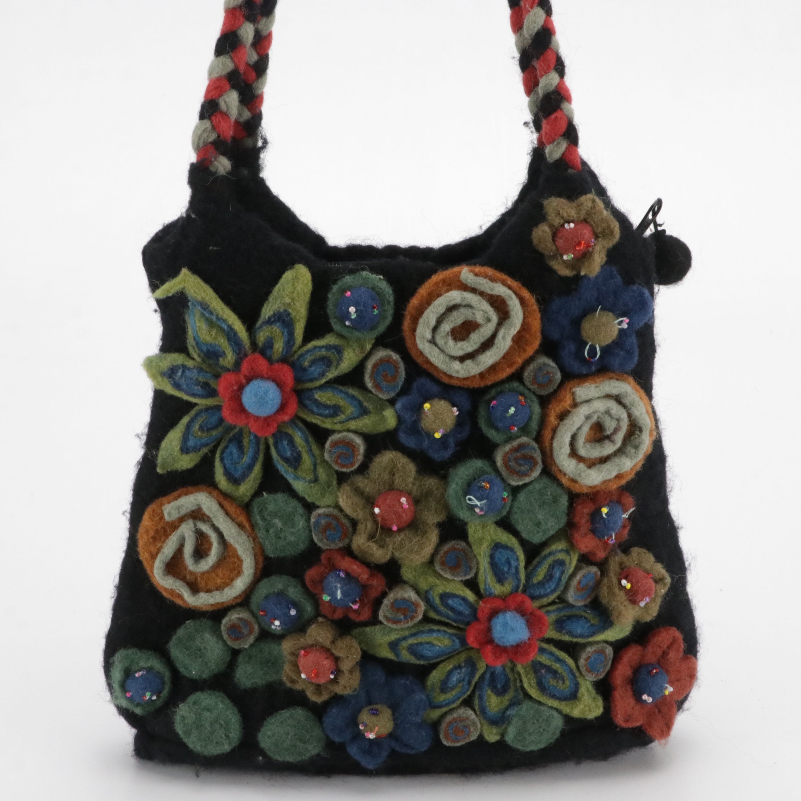 Rising Tide Wool Crossbody Bags and Other Wool Shoulder Bag