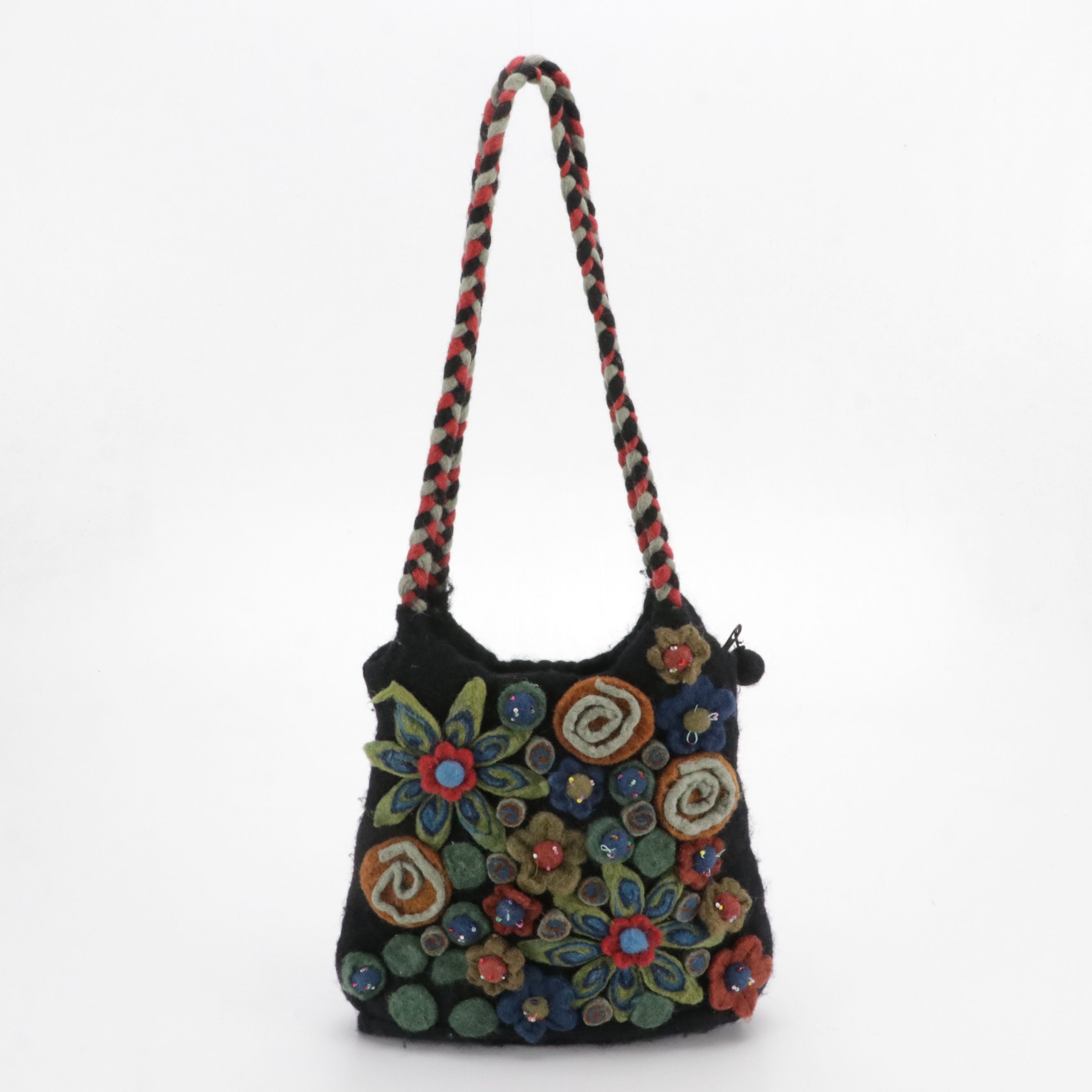 Rising Tide Wool Crossbody Bags and Other Wool Shoulder Bag
