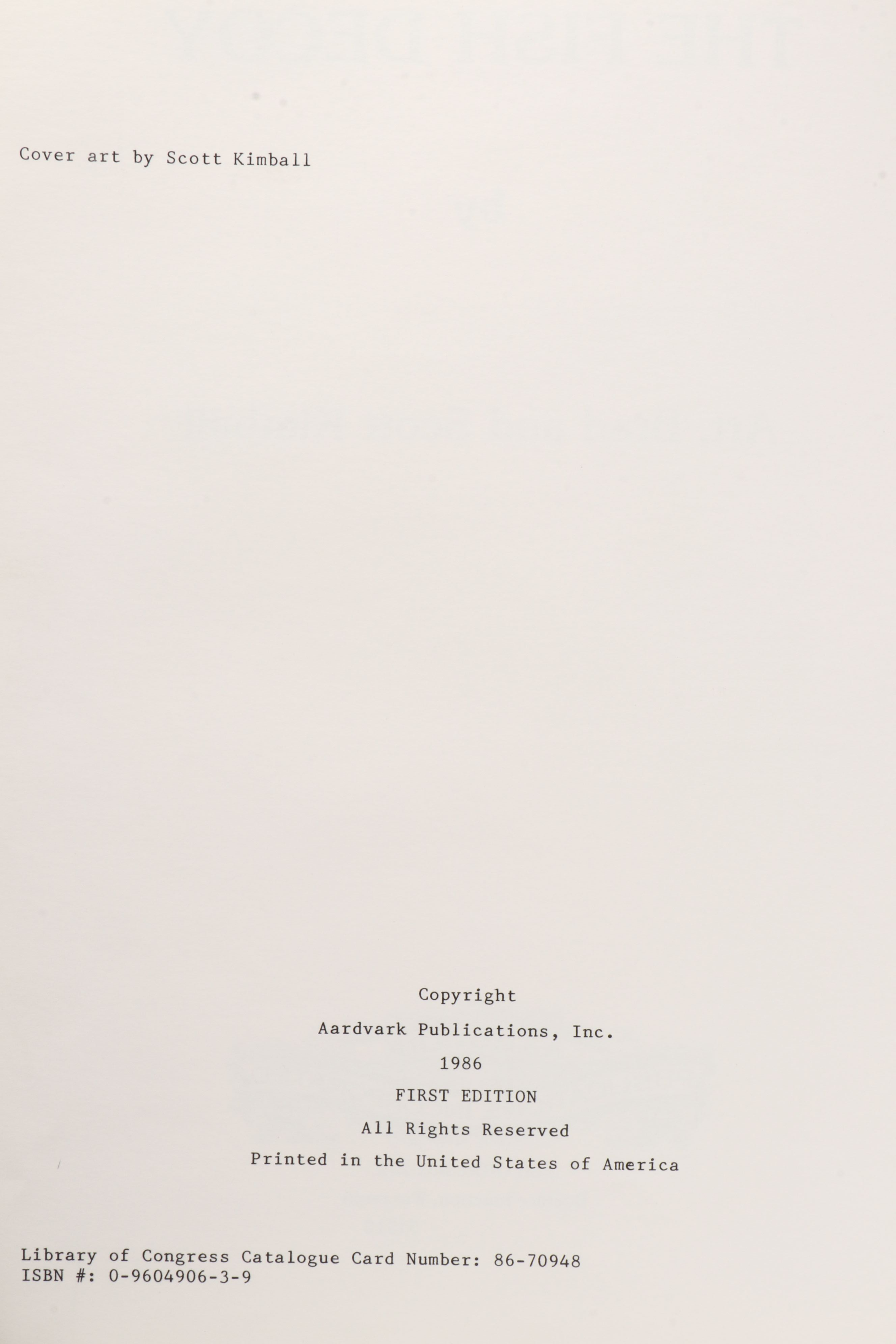 First Edition "The Fish Decoy" by Art, Brad and Scott Kimball, 1986