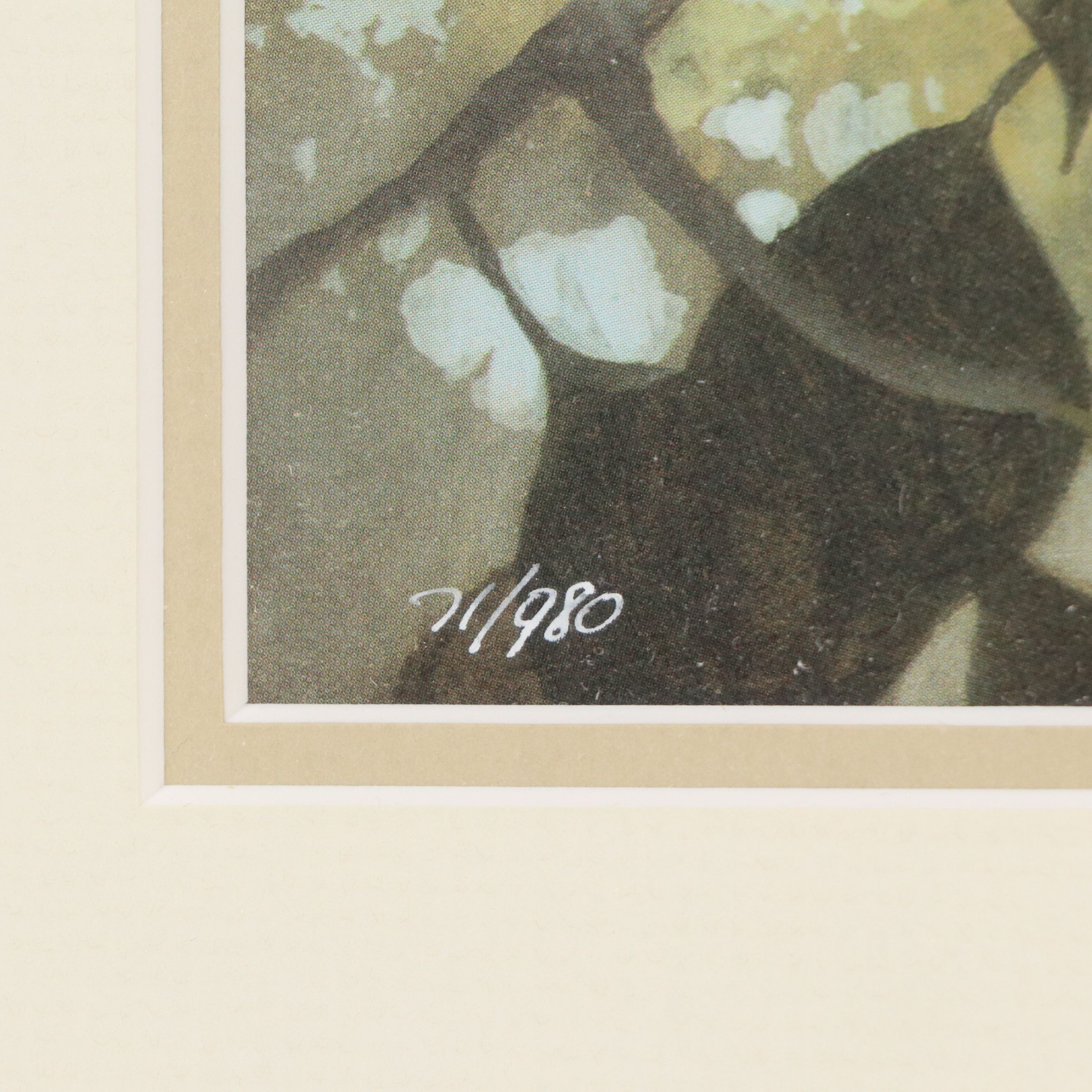 Mario Fernández Offset Lithograph "Spring Robins" and More