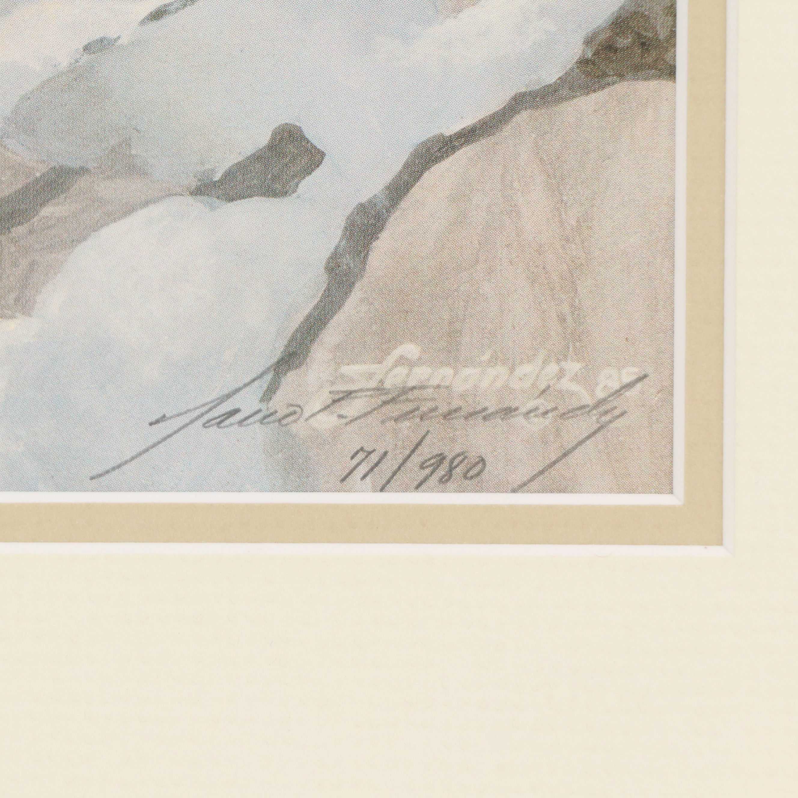 Mario Fernández Offset Lithograph "Spring Robins" and More