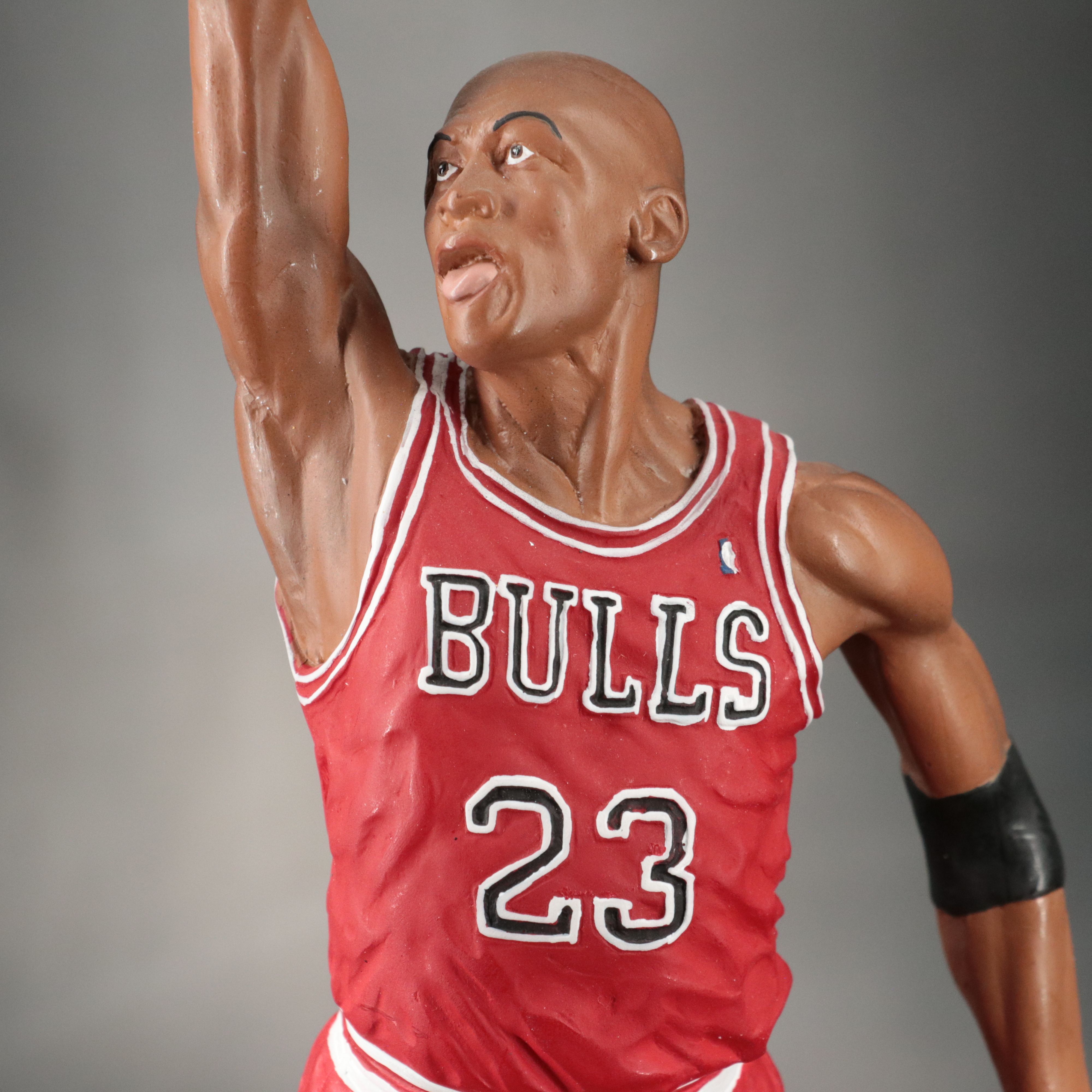 Michael Jordan Statue Display, Upper Deck Collection, Salvino