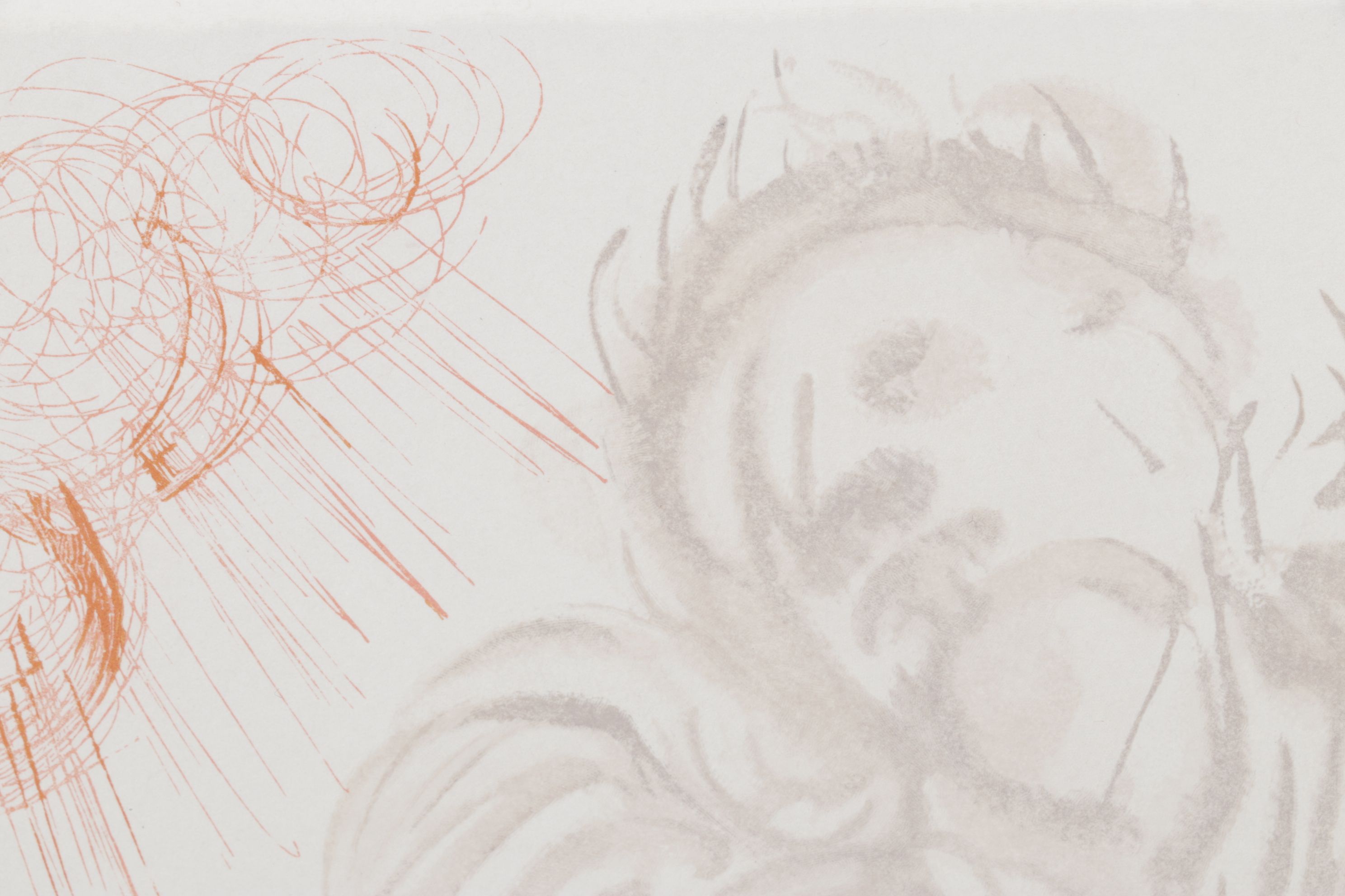 Salvador Dalí Wood Engraving "The Siren of the Dream," 1960 – 1964