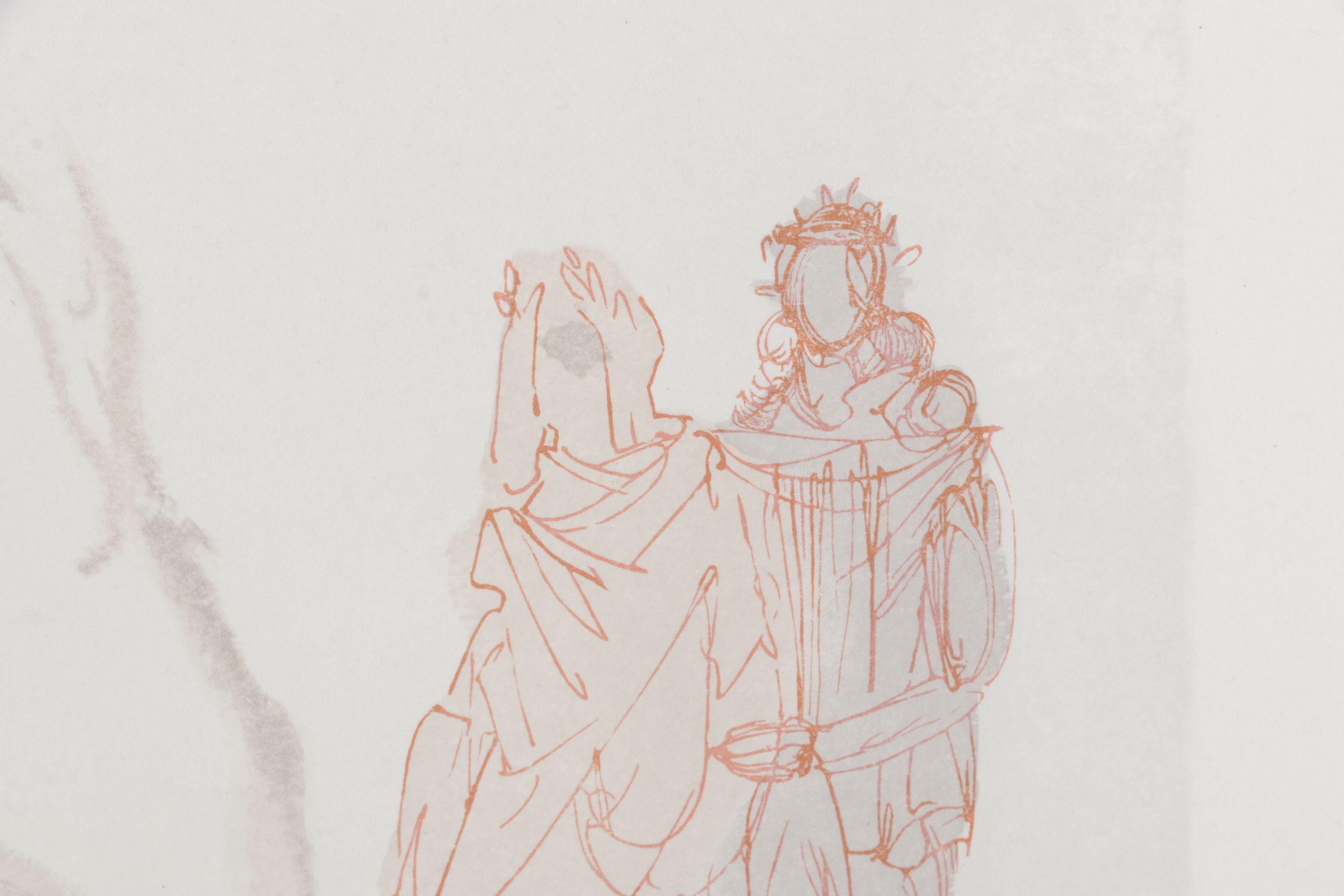 Salvador Dalí Wood Engraving "The Siren of the Dream," 1960 – 1964