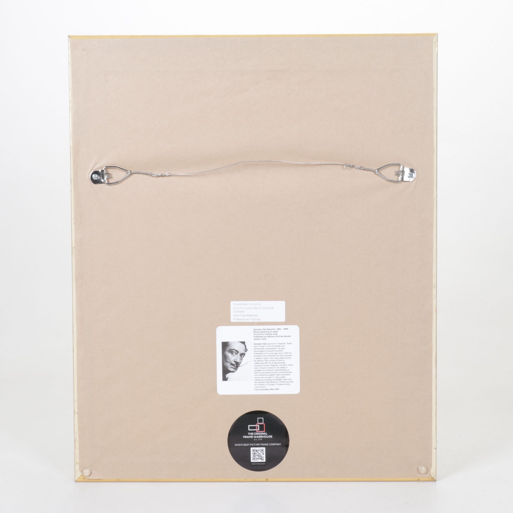 Salvador Dalí Wood Engraving "The Siren of the Dream," 1960 – 1964