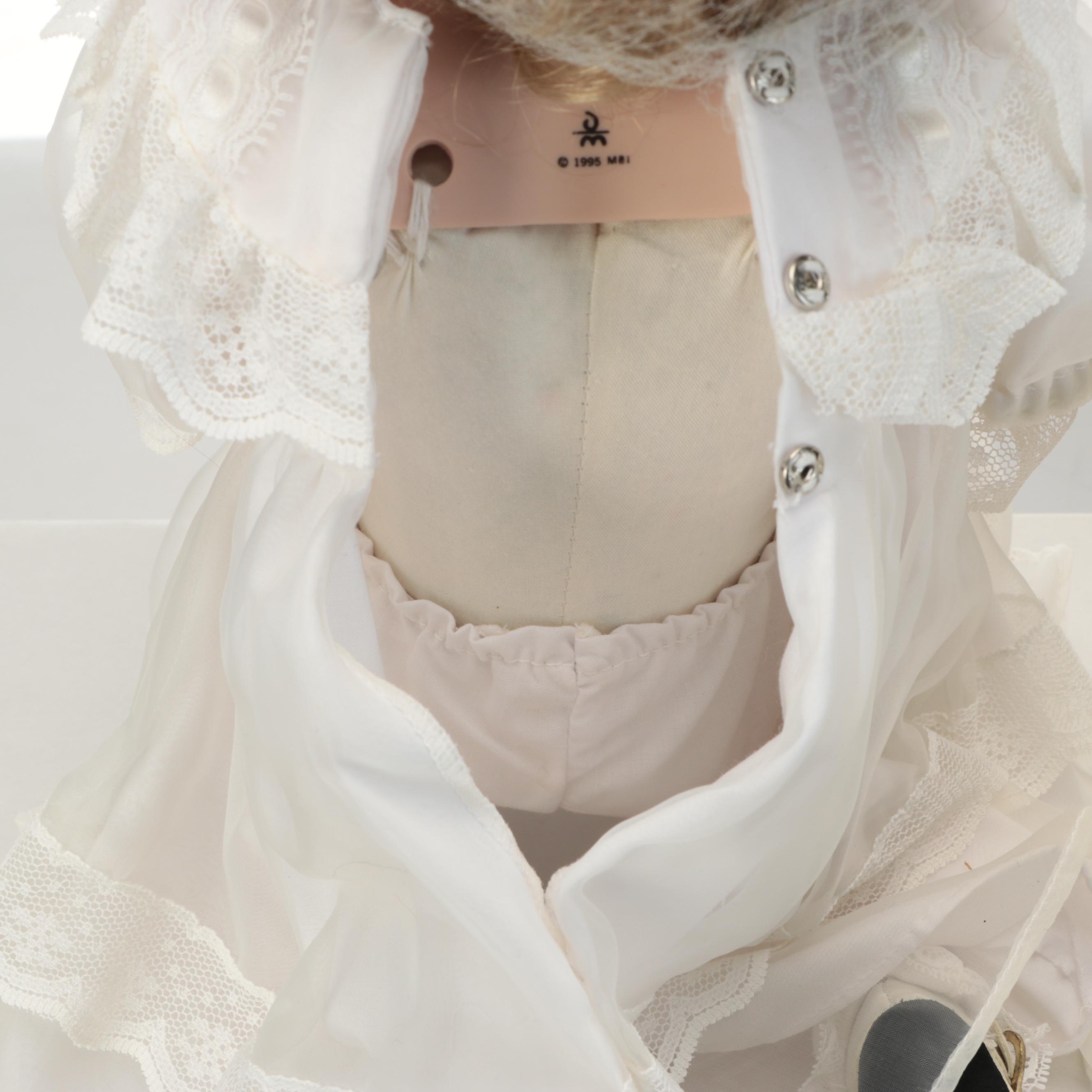 Danbury Mint "Patience", "A Child's Prayer" and "Sitting Pretty" Porcelain Dolls