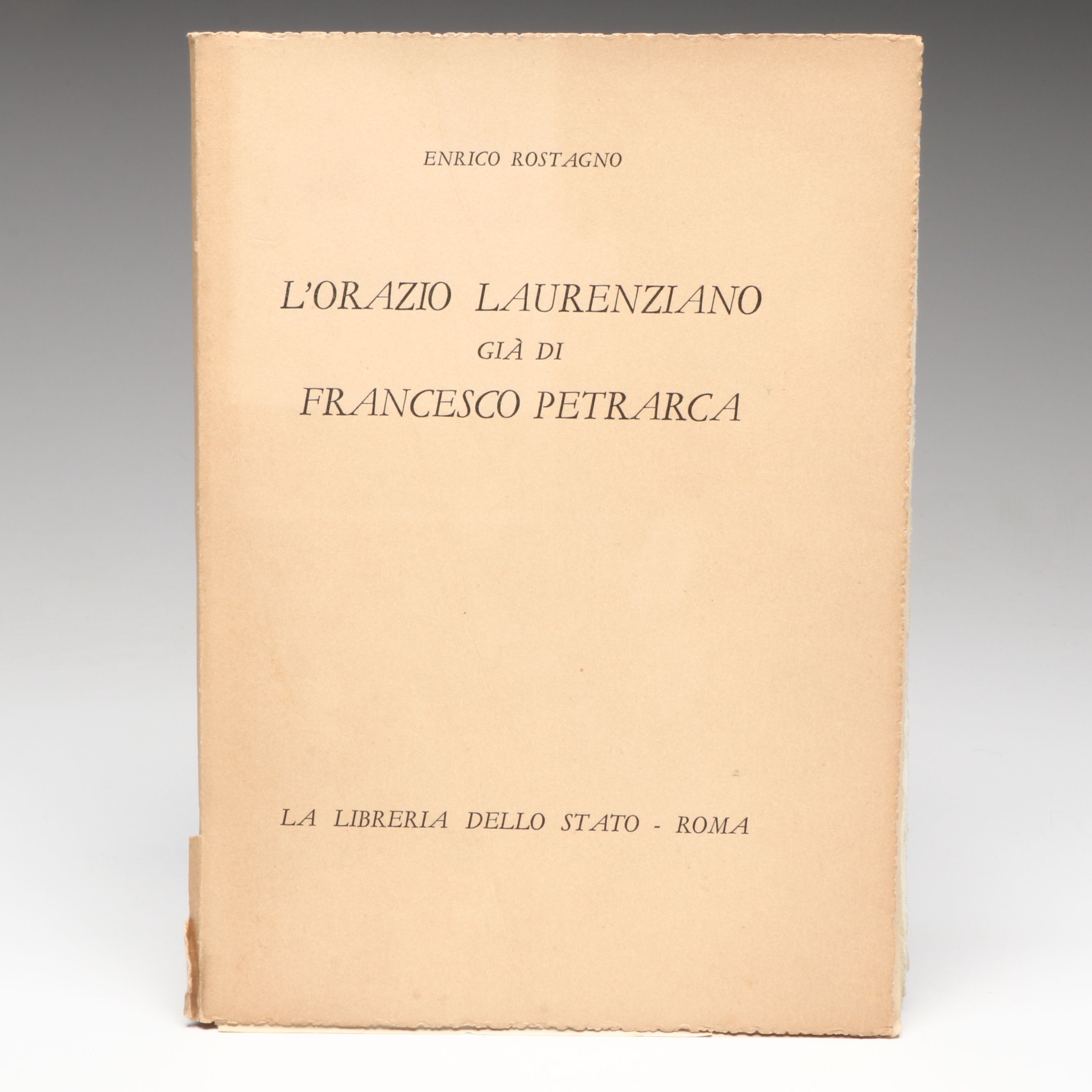 Facsimile Edition "L'Orazio laurenziano già di Francesco Petrarca" Set, 1933