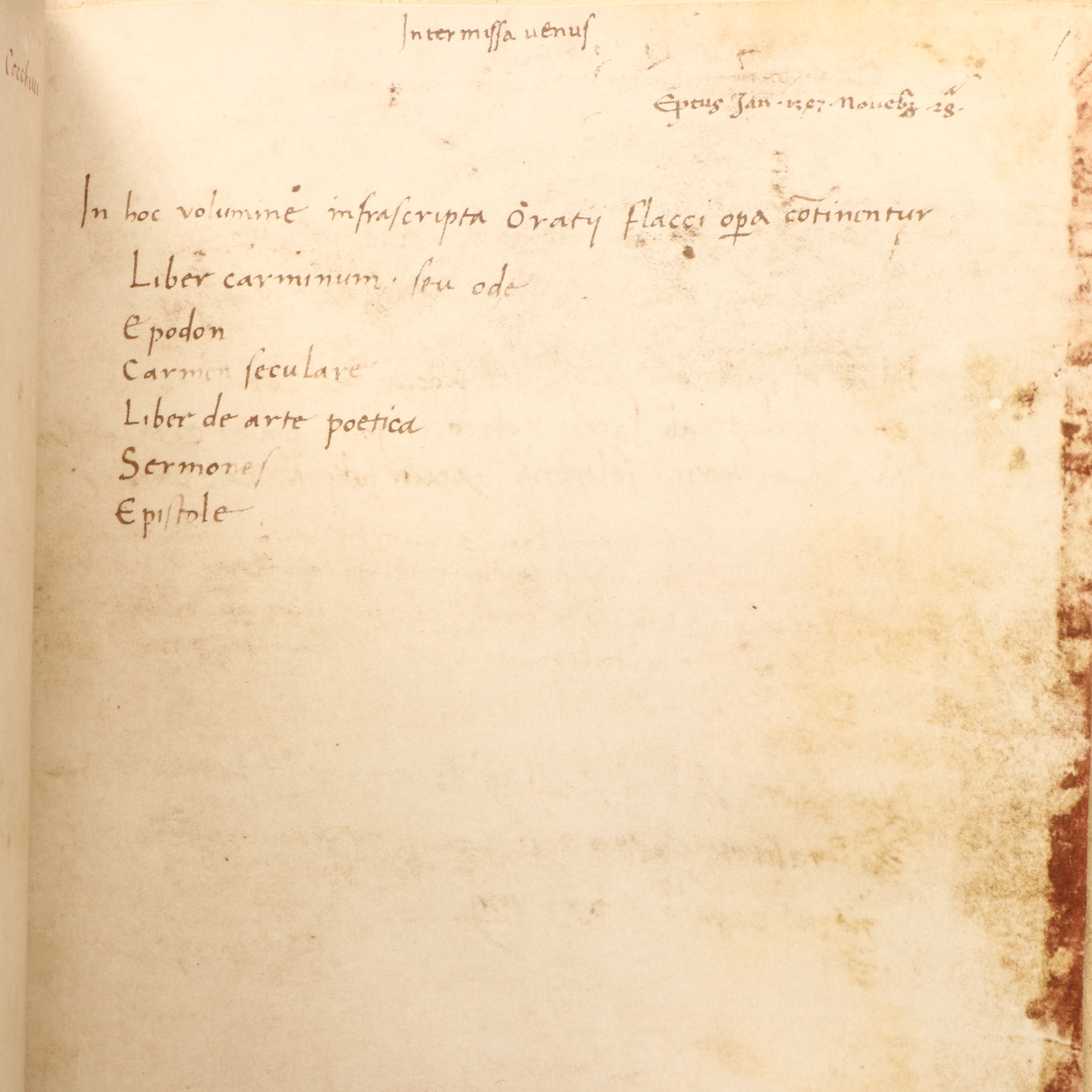 Facsimile Edition "L'Orazio laurenziano già di Francesco Petrarca" Set, 1933