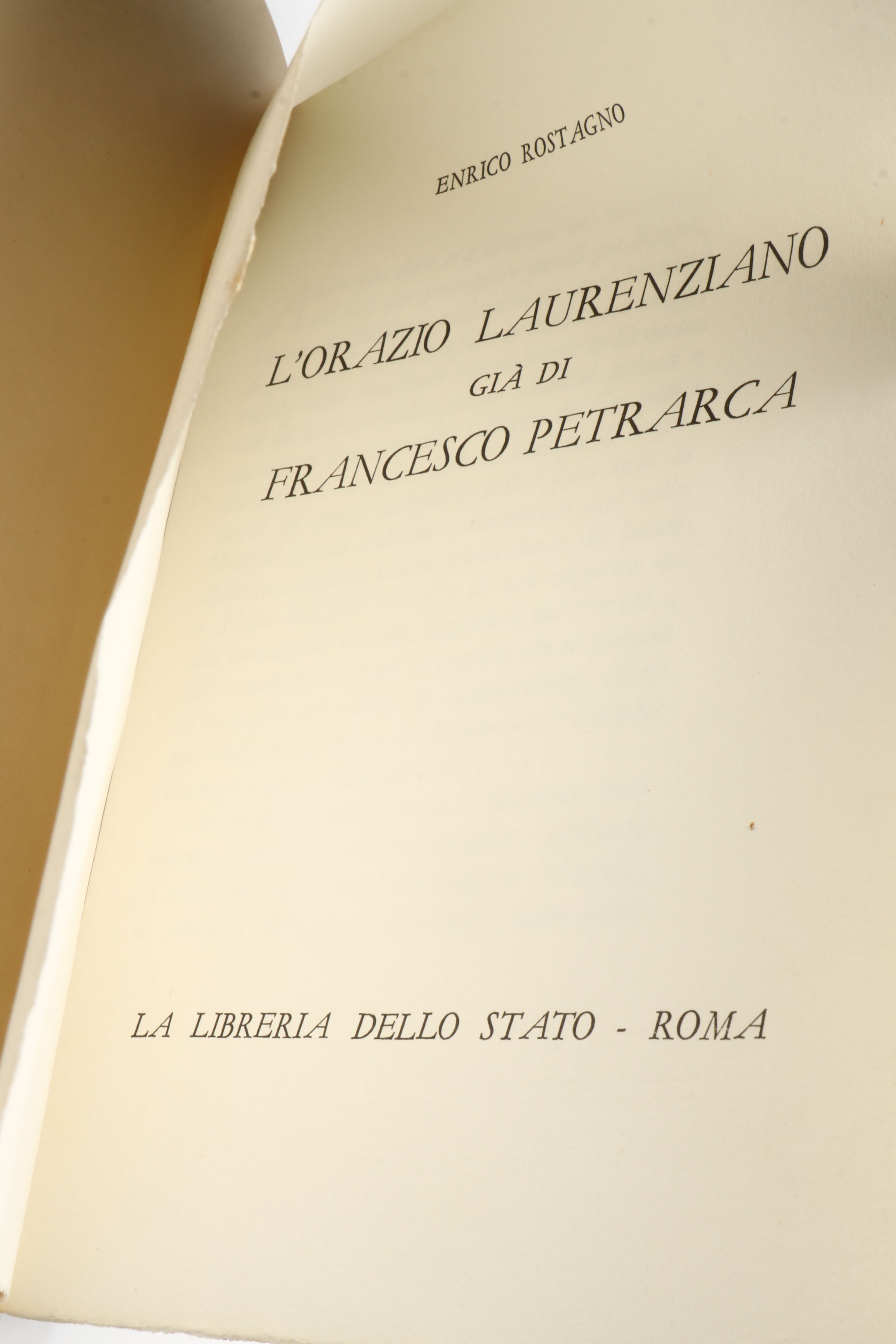 Facsimile Edition "L'Orazio laurenziano già di Francesco Petrarca" Set, 1933