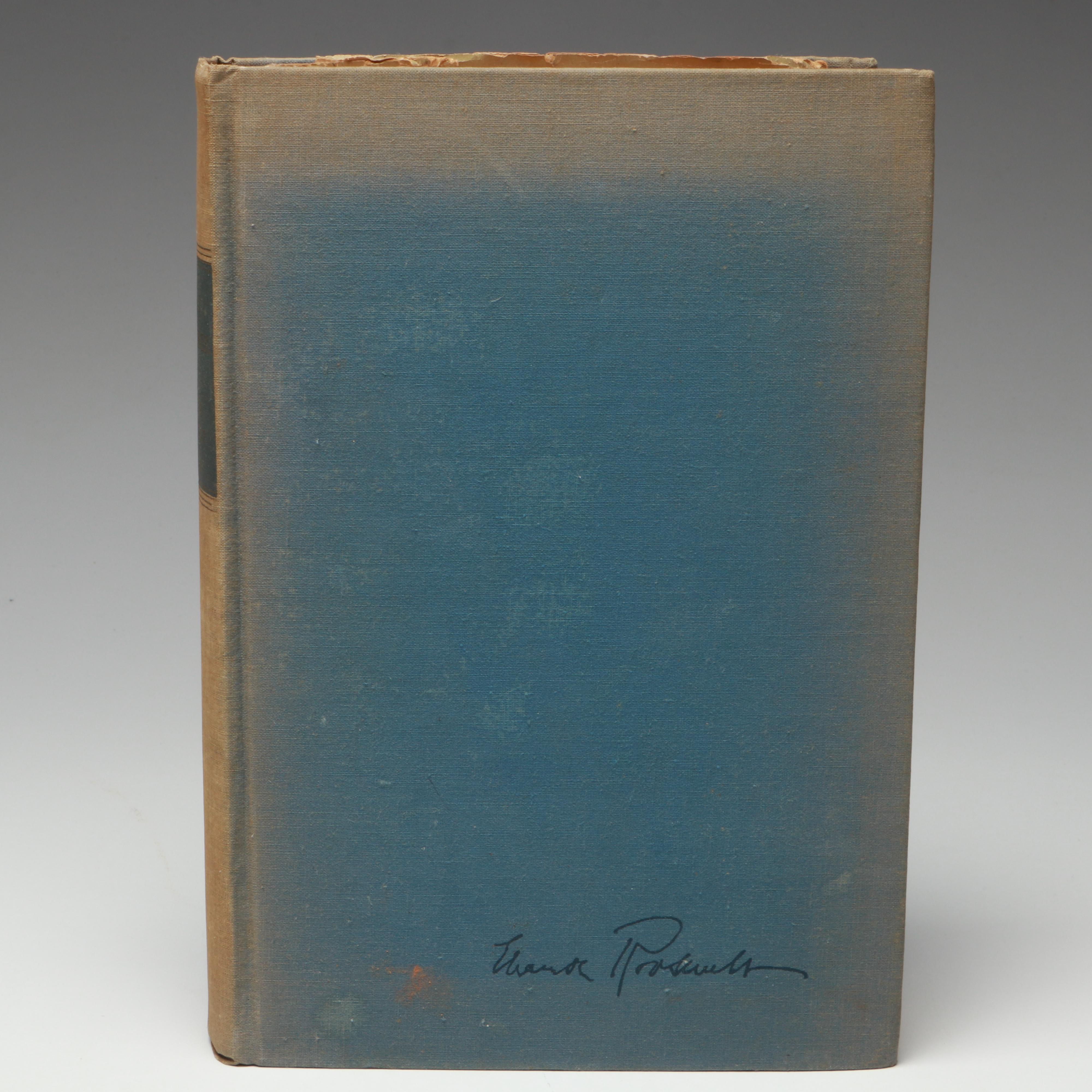 "This I Remember" by Eleanor Roosevelt with Signed Letter, Mid-20th Century