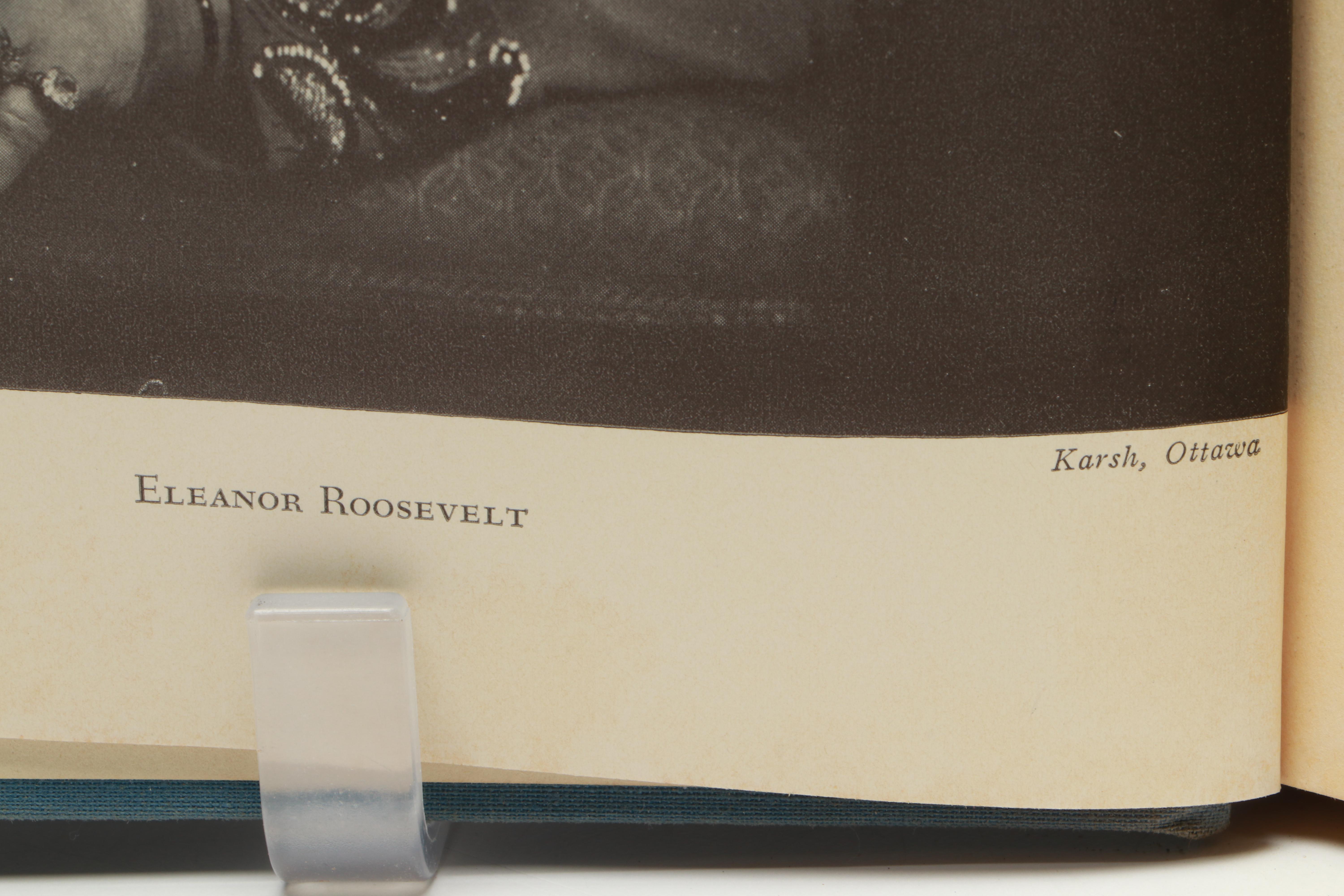 "This I Remember" by Eleanor Roosevelt with Signed Letter, Mid-20th Century