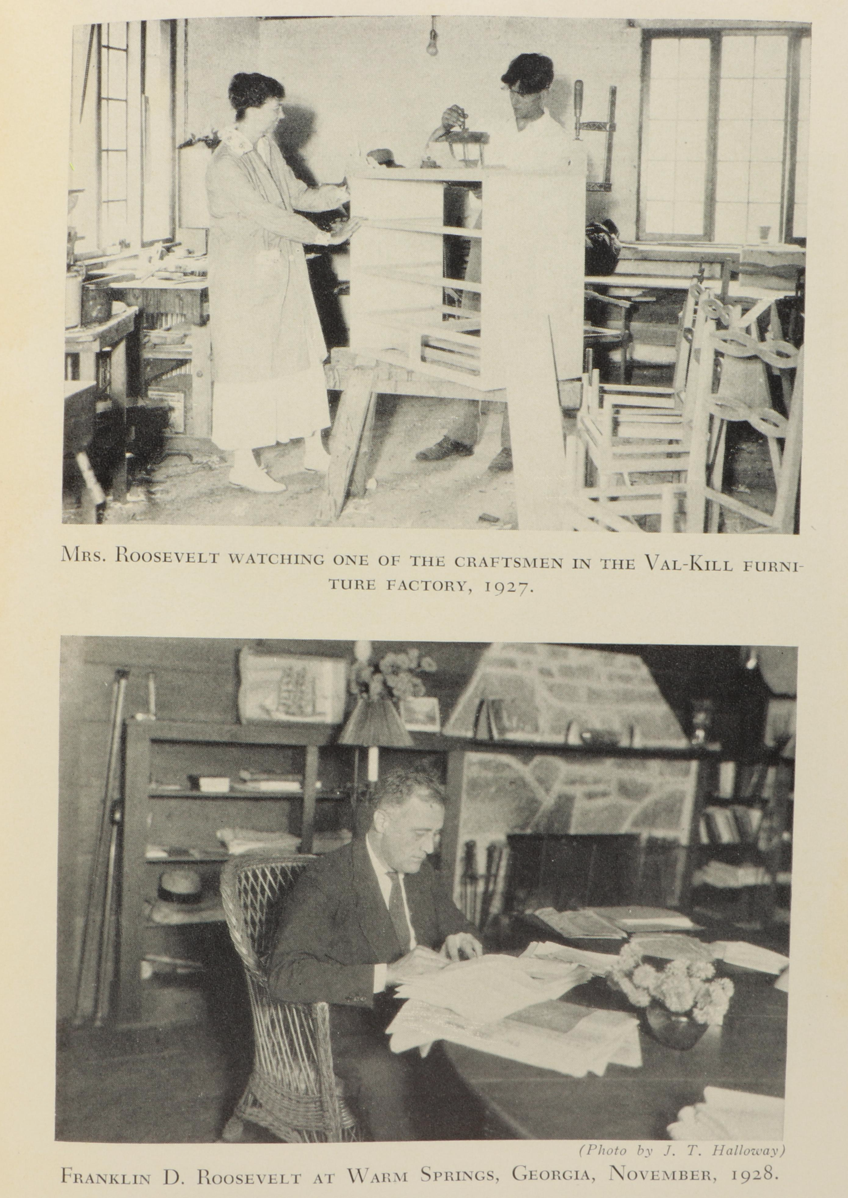 "This I Remember" by Eleanor Roosevelt with Signed Letter, Mid-20th Century