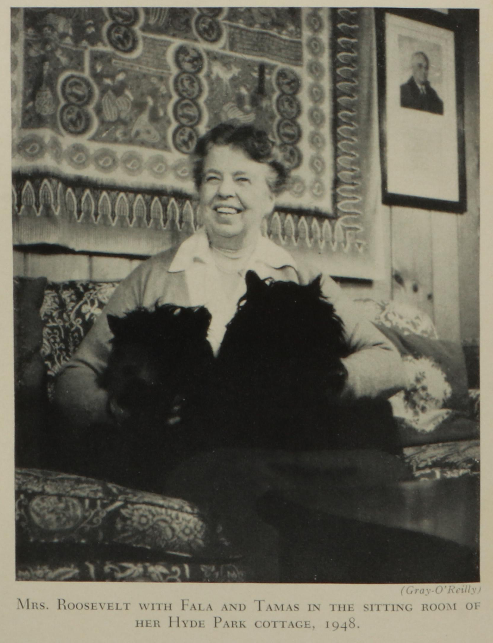 "This I Remember" by Eleanor Roosevelt with Signed Letter, Mid-20th Century