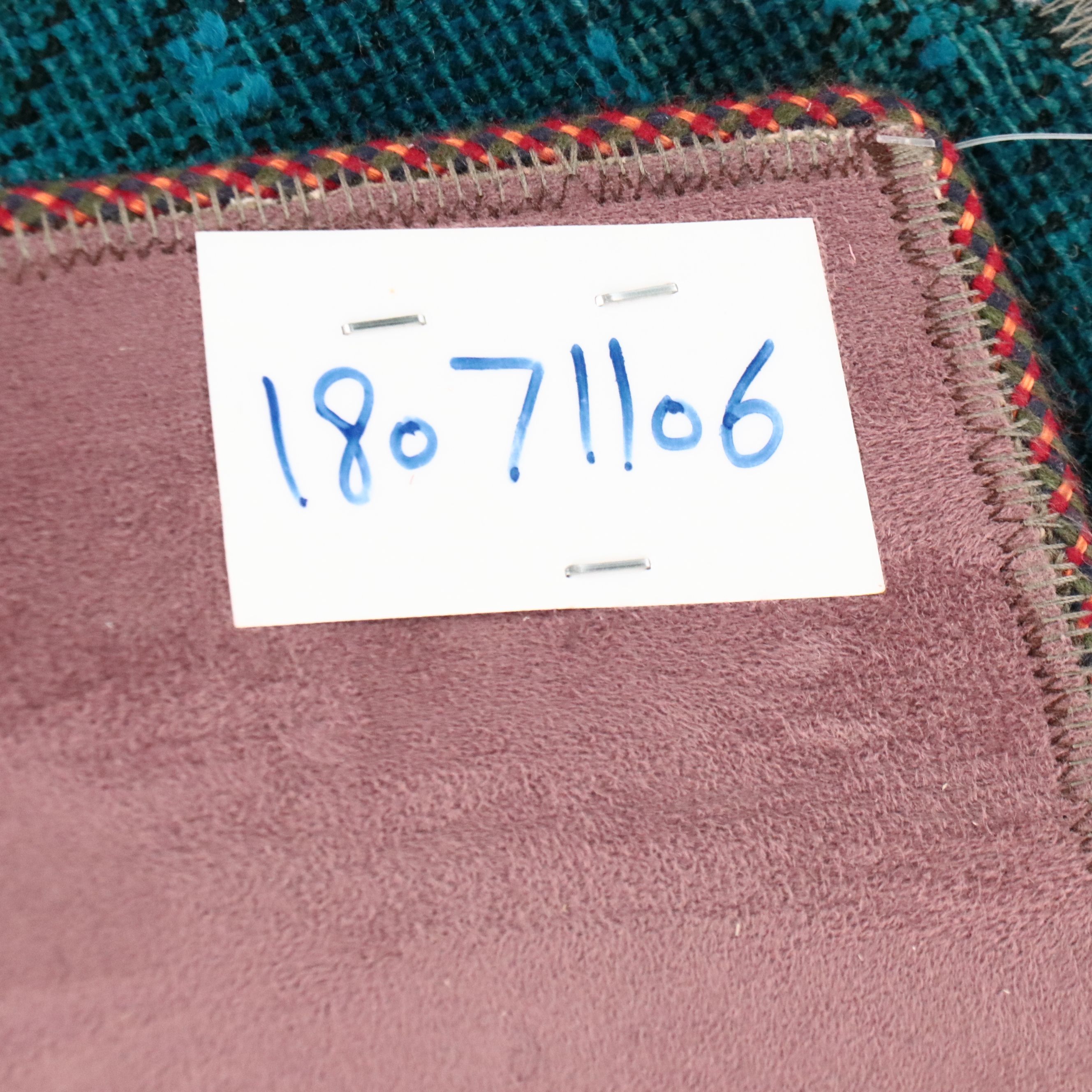 4'11 x 6'10 Machine Made Overdyed Turkish Patchwork Area Rug