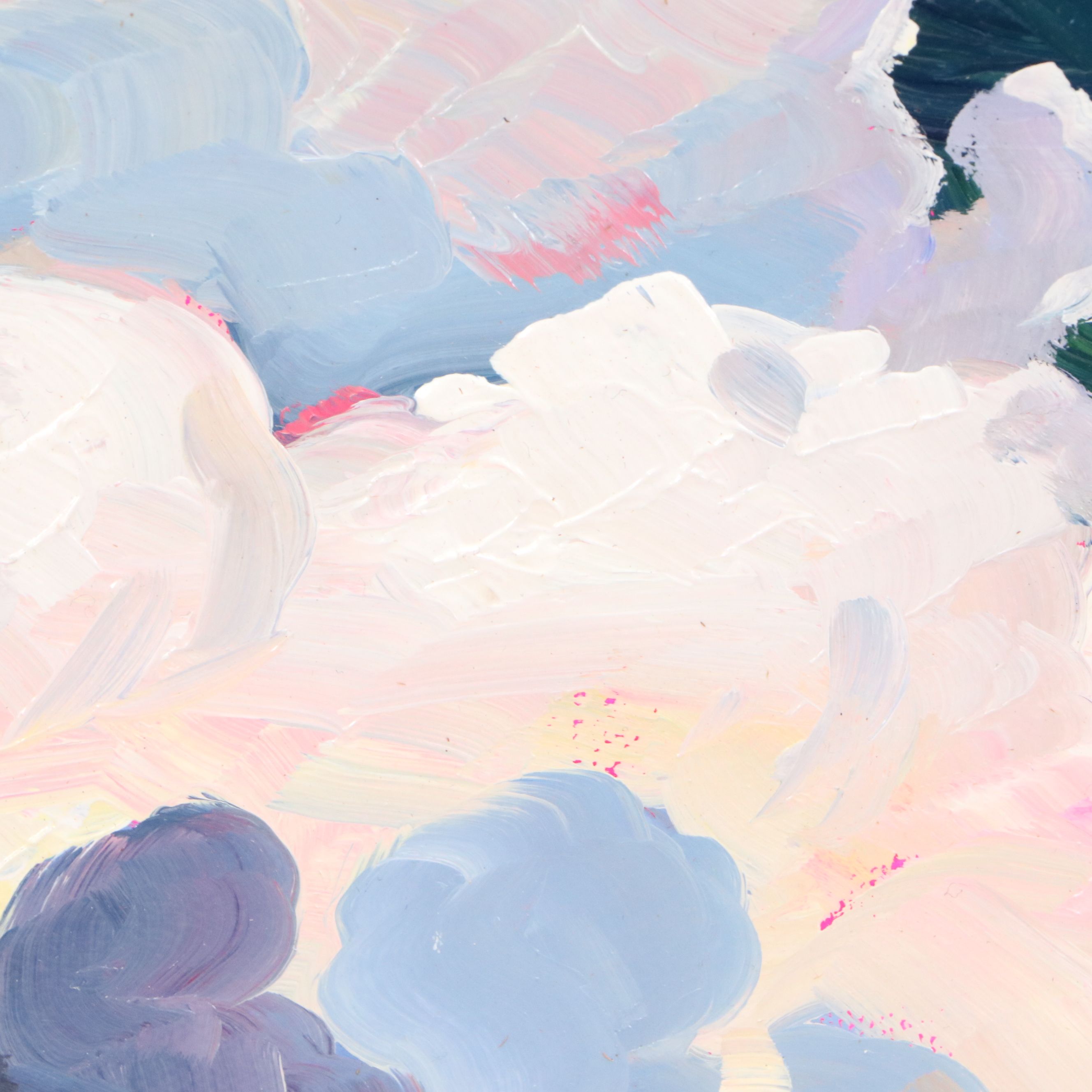 William Hawkins Mountainous Landscape Oil Painting, 2025