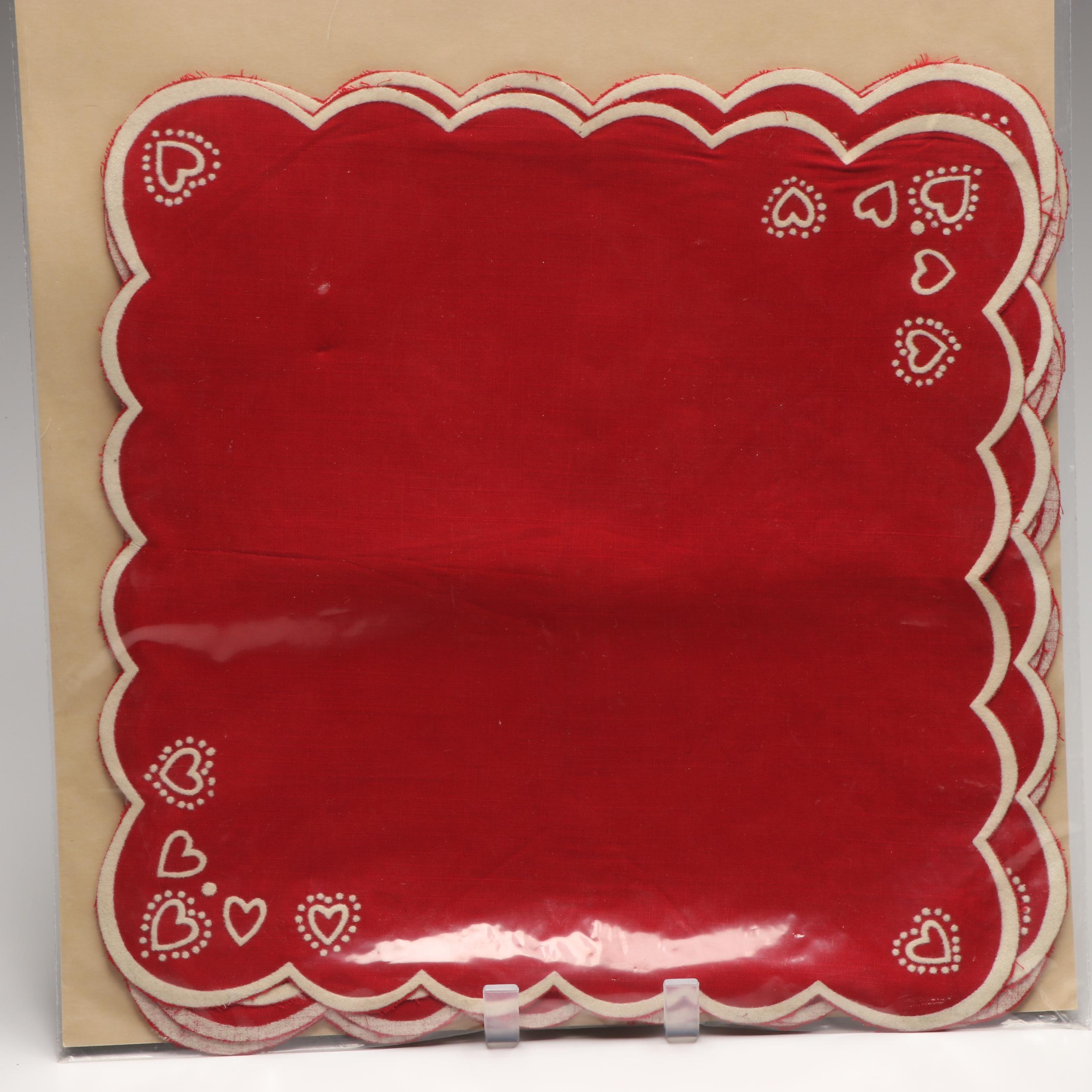 Antique and Vintage Die Cut Valentine's Day Cards with Other Decorations