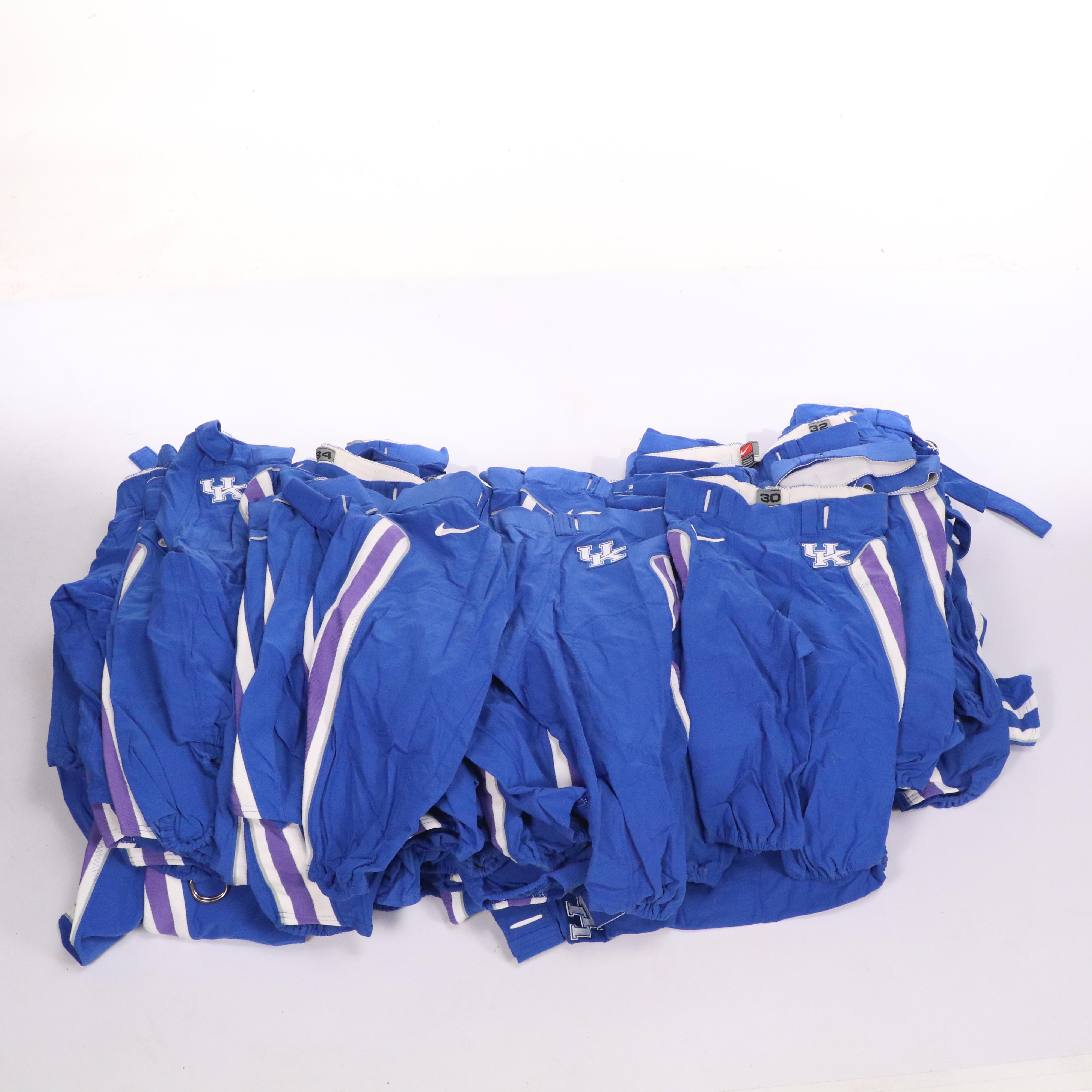 University of Kentucky Team Issued Nike Football Pants