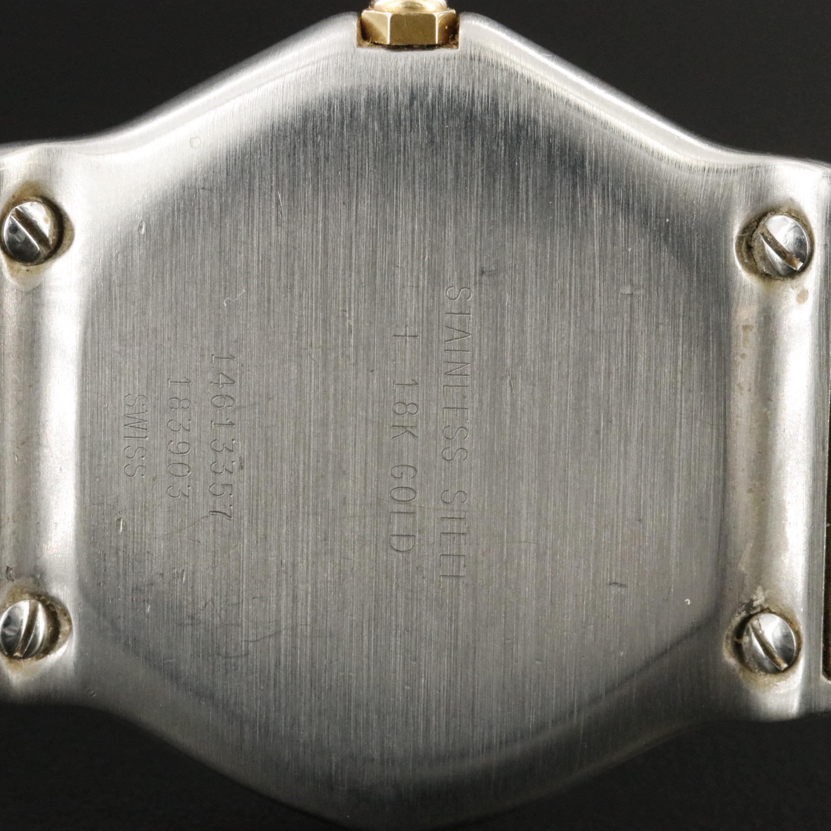 Ebel 18K and Stainless Steel Sport Classic Wave Two-Tone Watch #183903