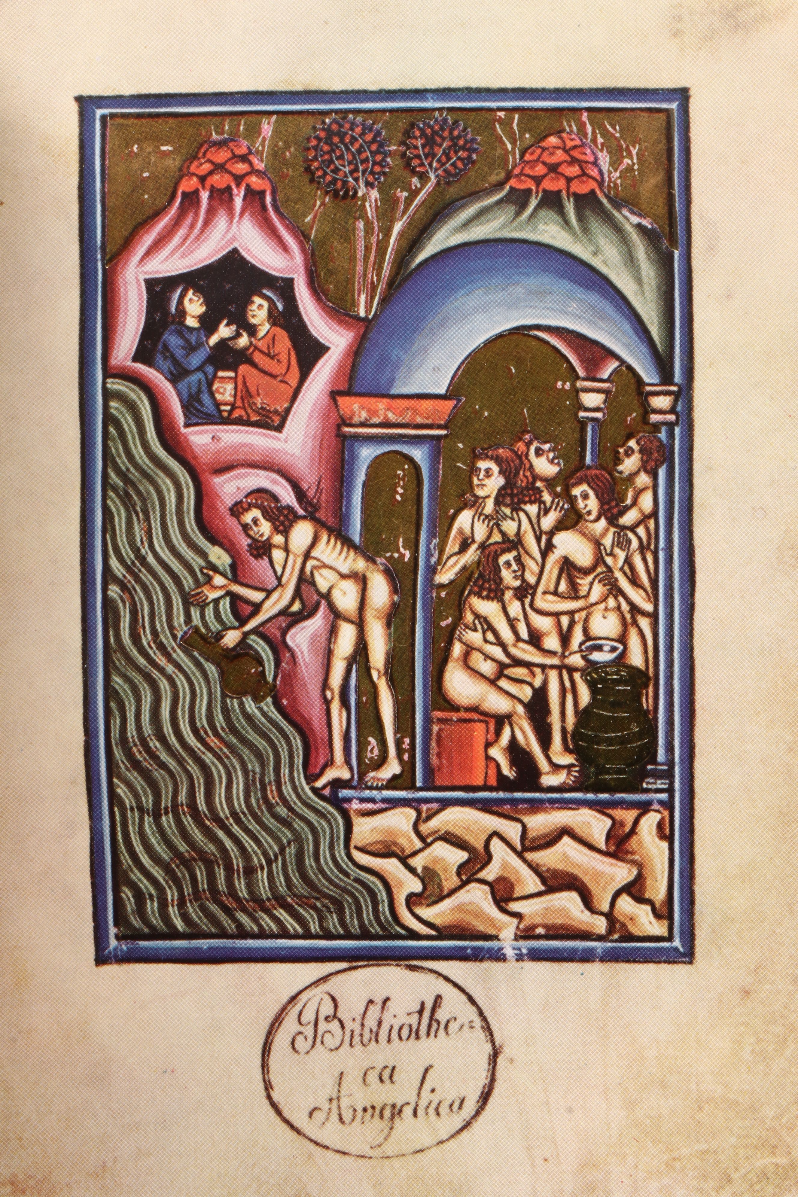 Facsimile Edition "Nomina et Virtutes Balneorum" Set by Petrus de Ebulo, 1962